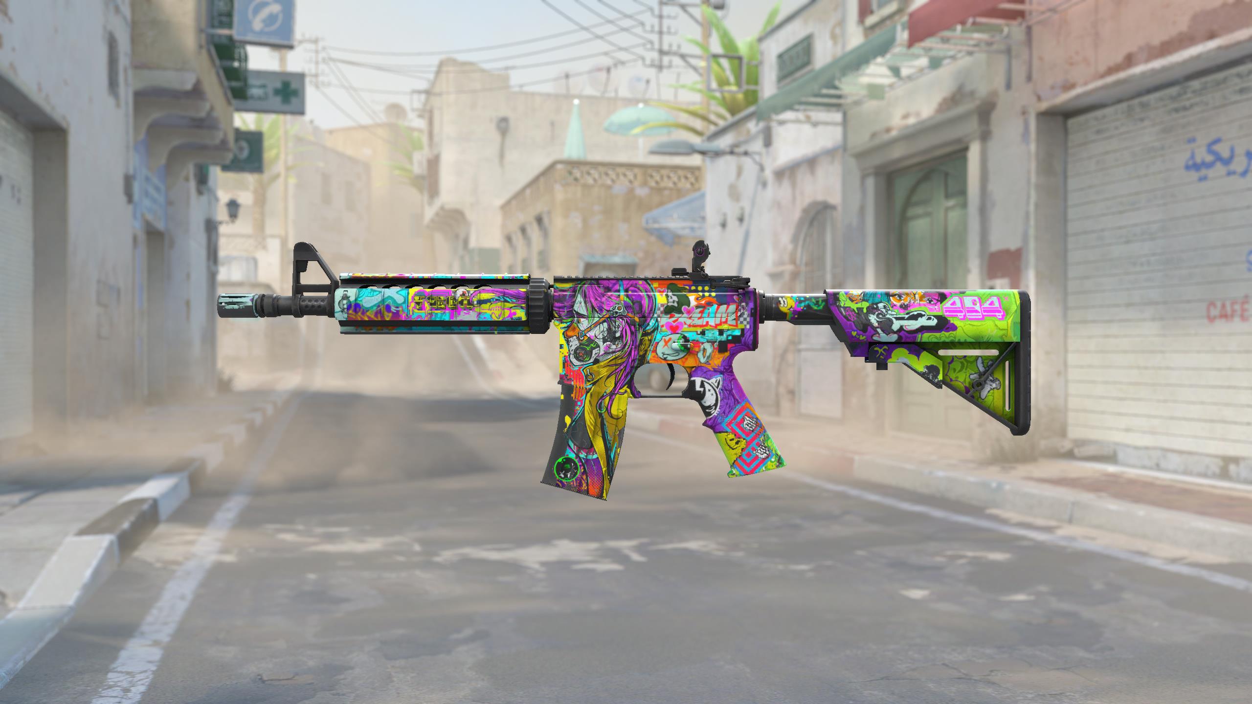 M4A4 | 活色生香 (久经沙场)