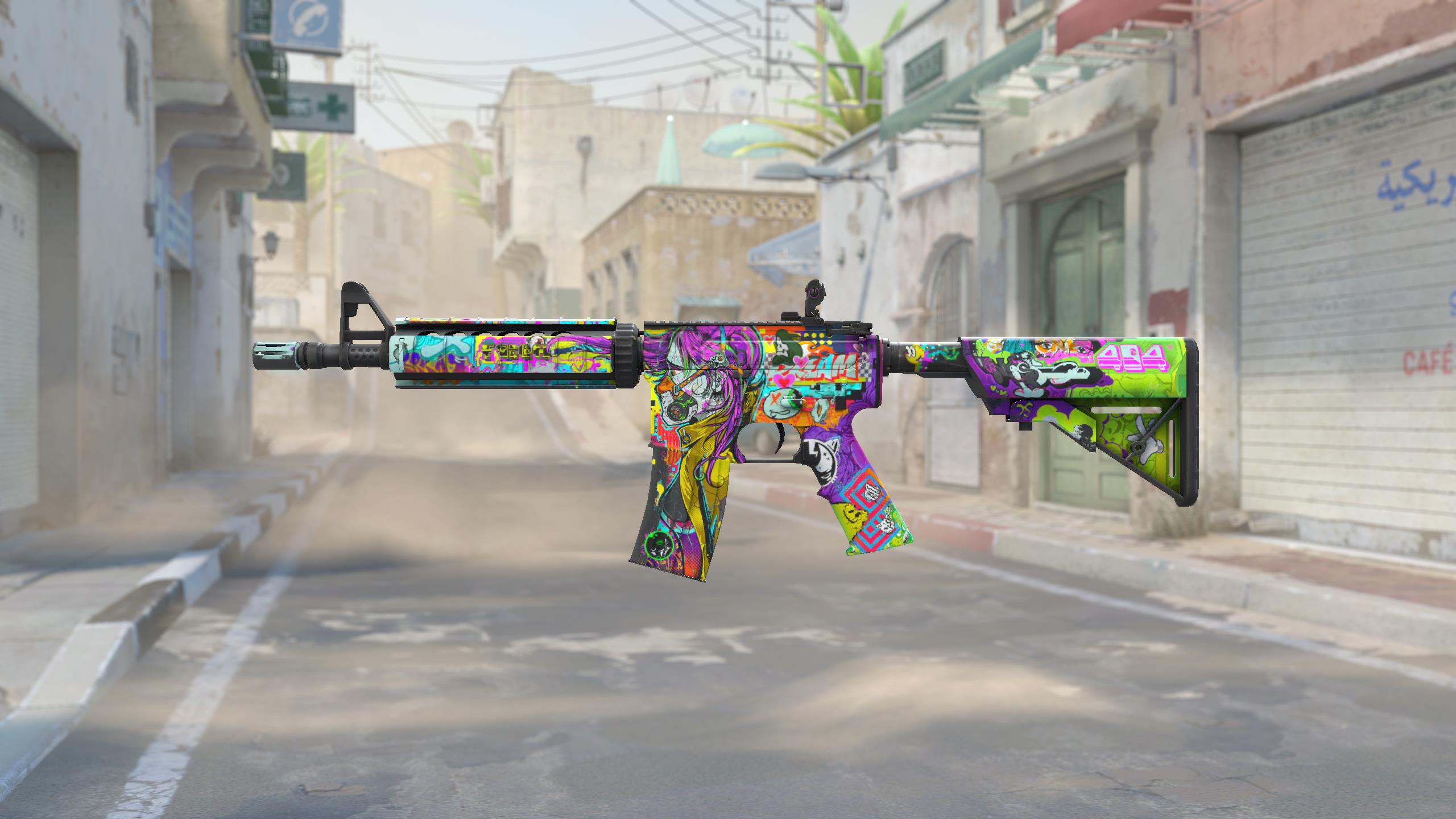 M4A4 | 活色生香 (久经沙场)