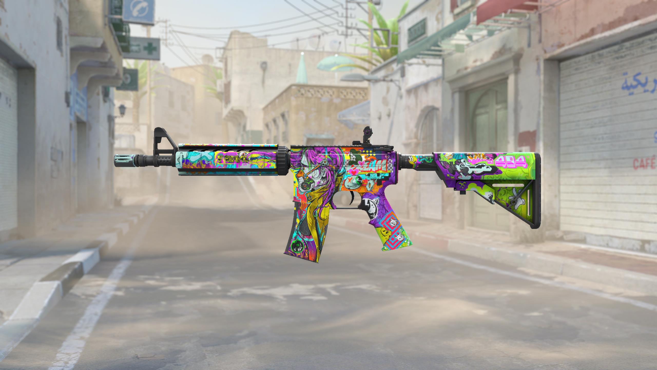 M4A4 | 活色生香 (久经沙场)