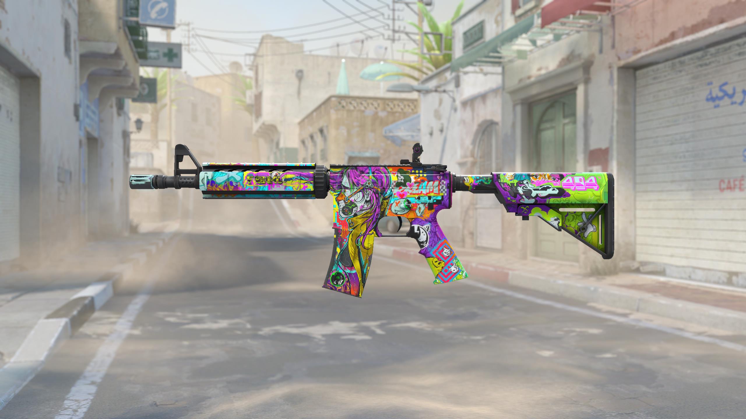 M4A4 | 活色生香 (久经沙场)