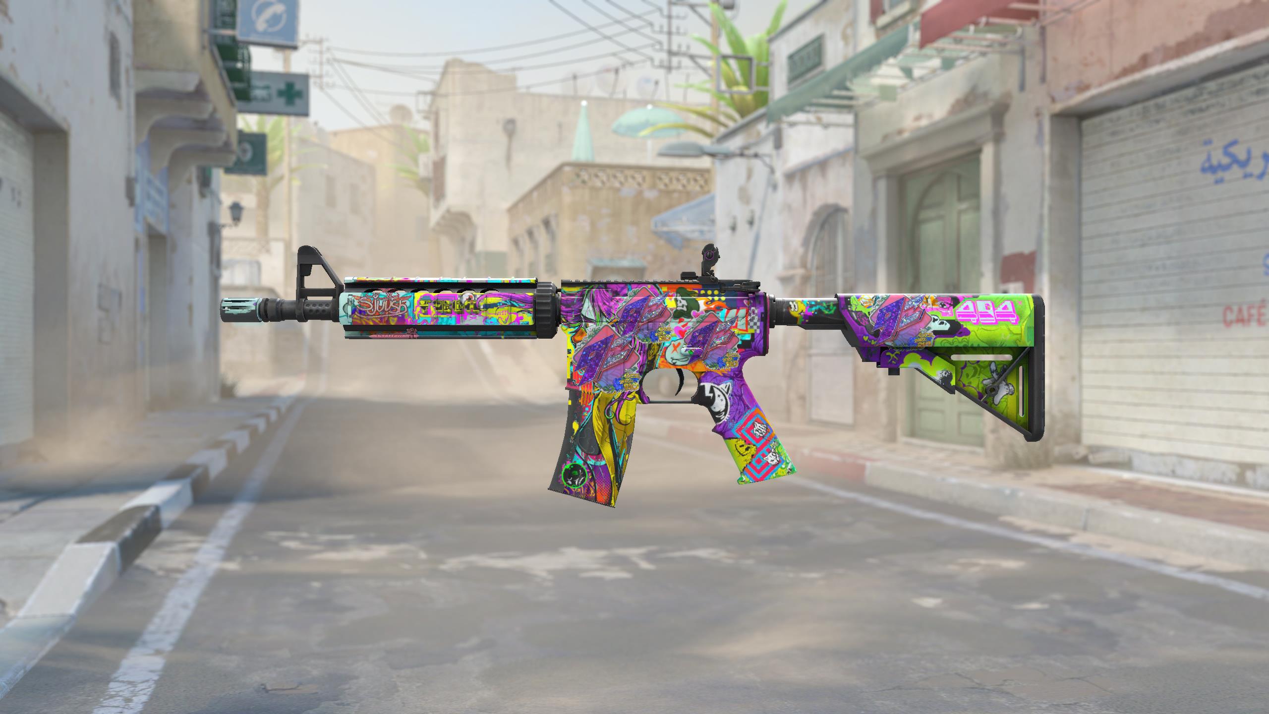 M4A4 | 活色生香 (久经沙场)