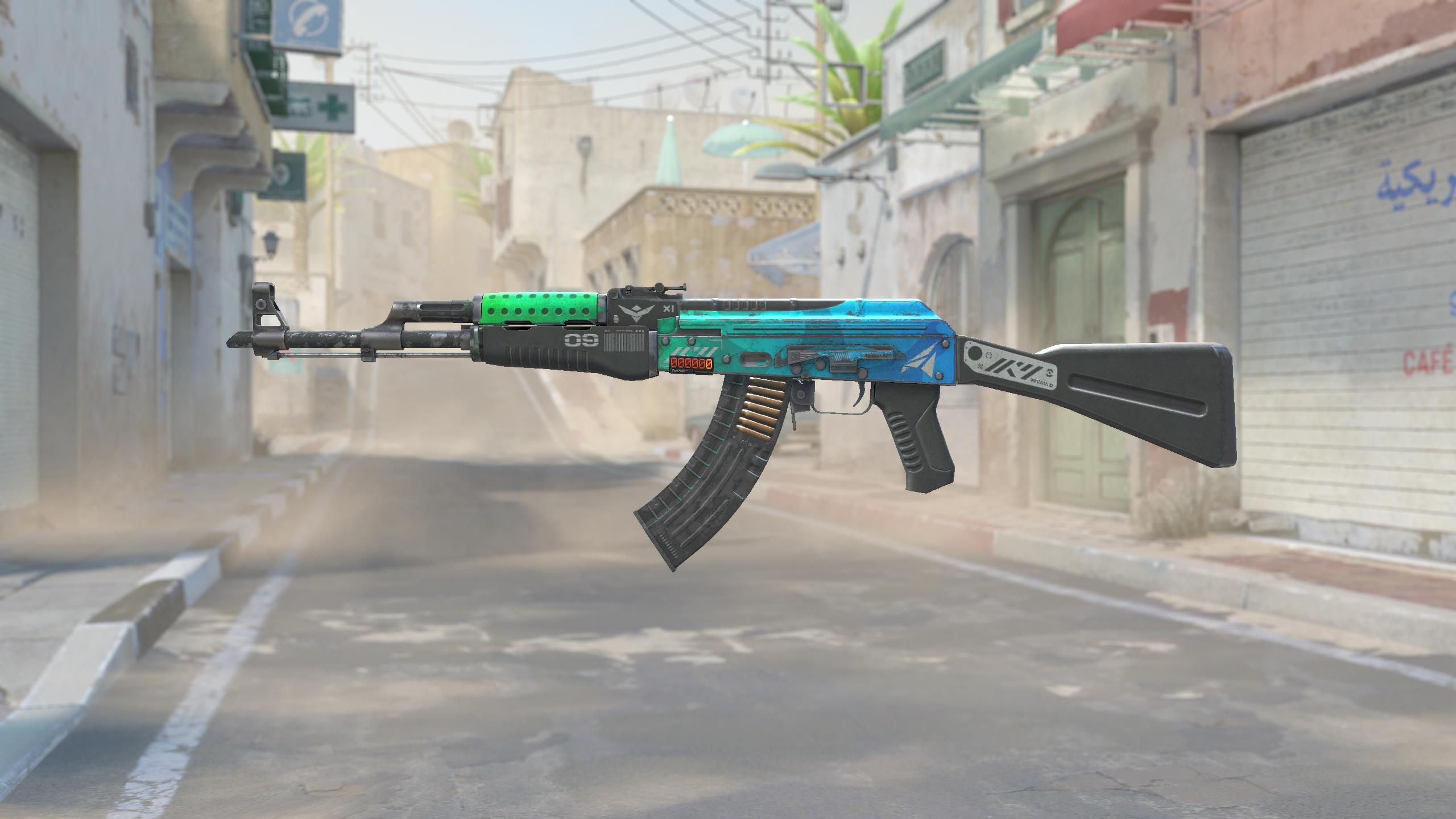 AK-47（StatTrak™） | 可燃冰 (战痕累累)