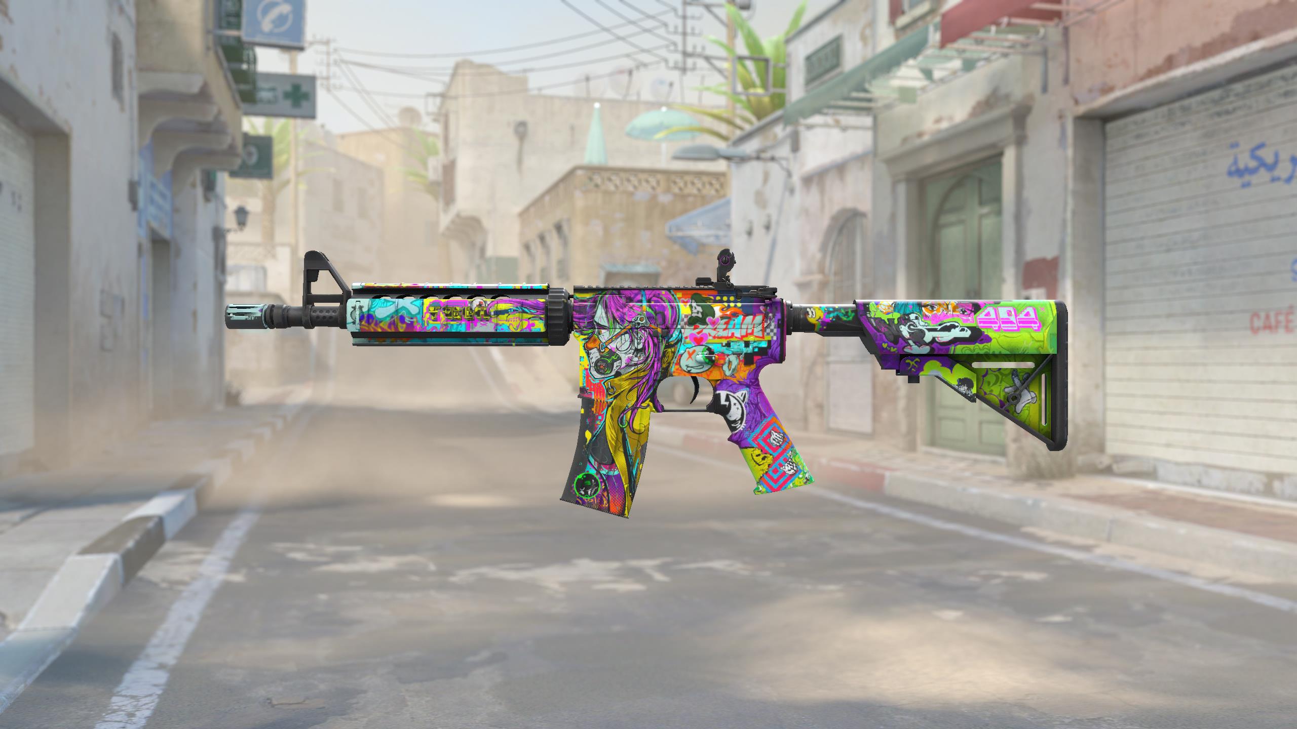 M4A4 | 活色生香 (久经沙场)
