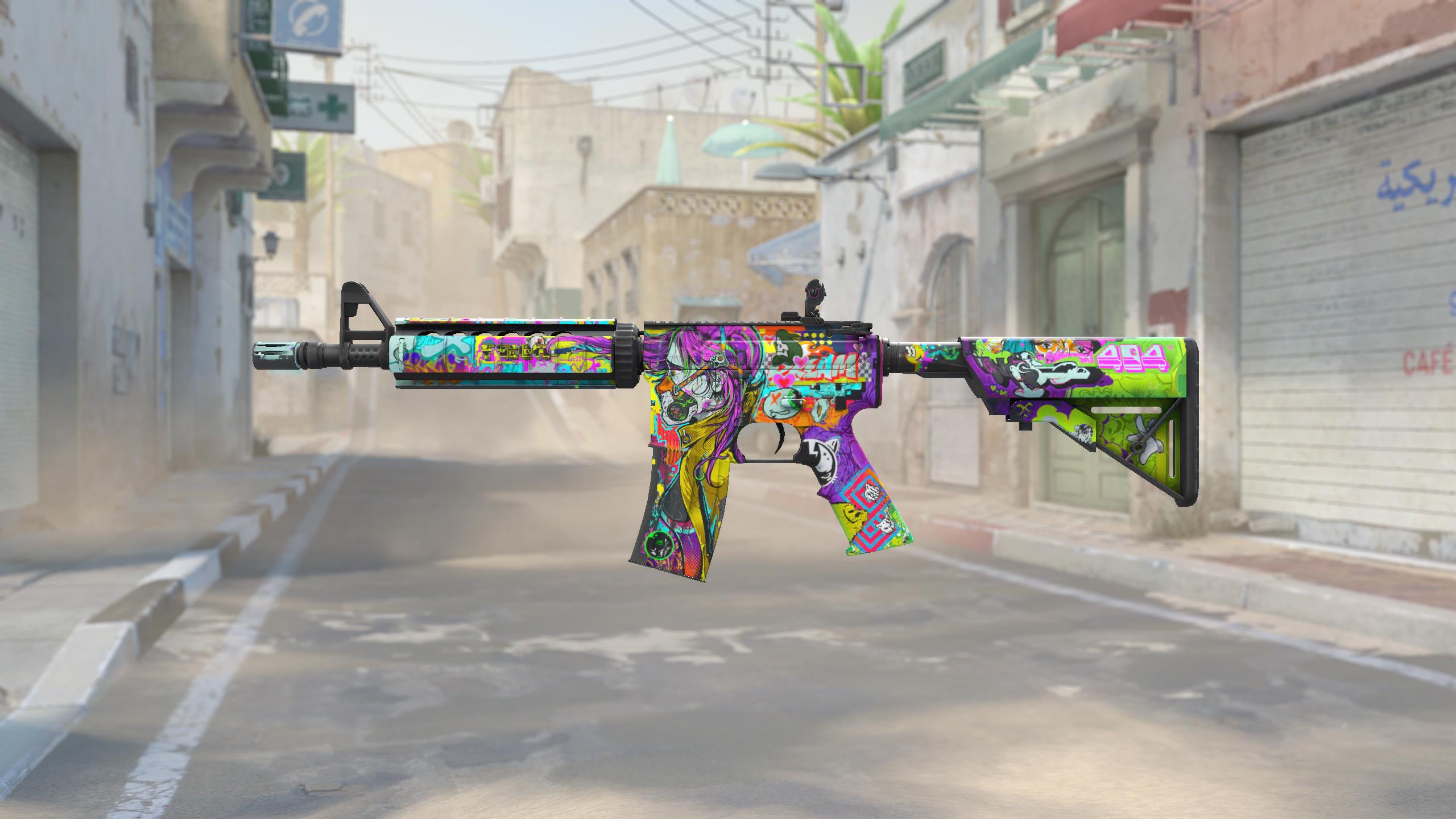 M4A4 | 活色生香 (久经沙场)