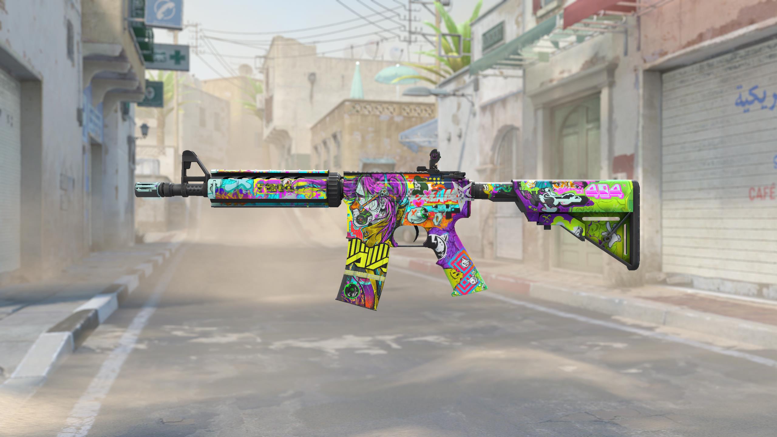 M4A4 | 活色生香 (久经沙场)