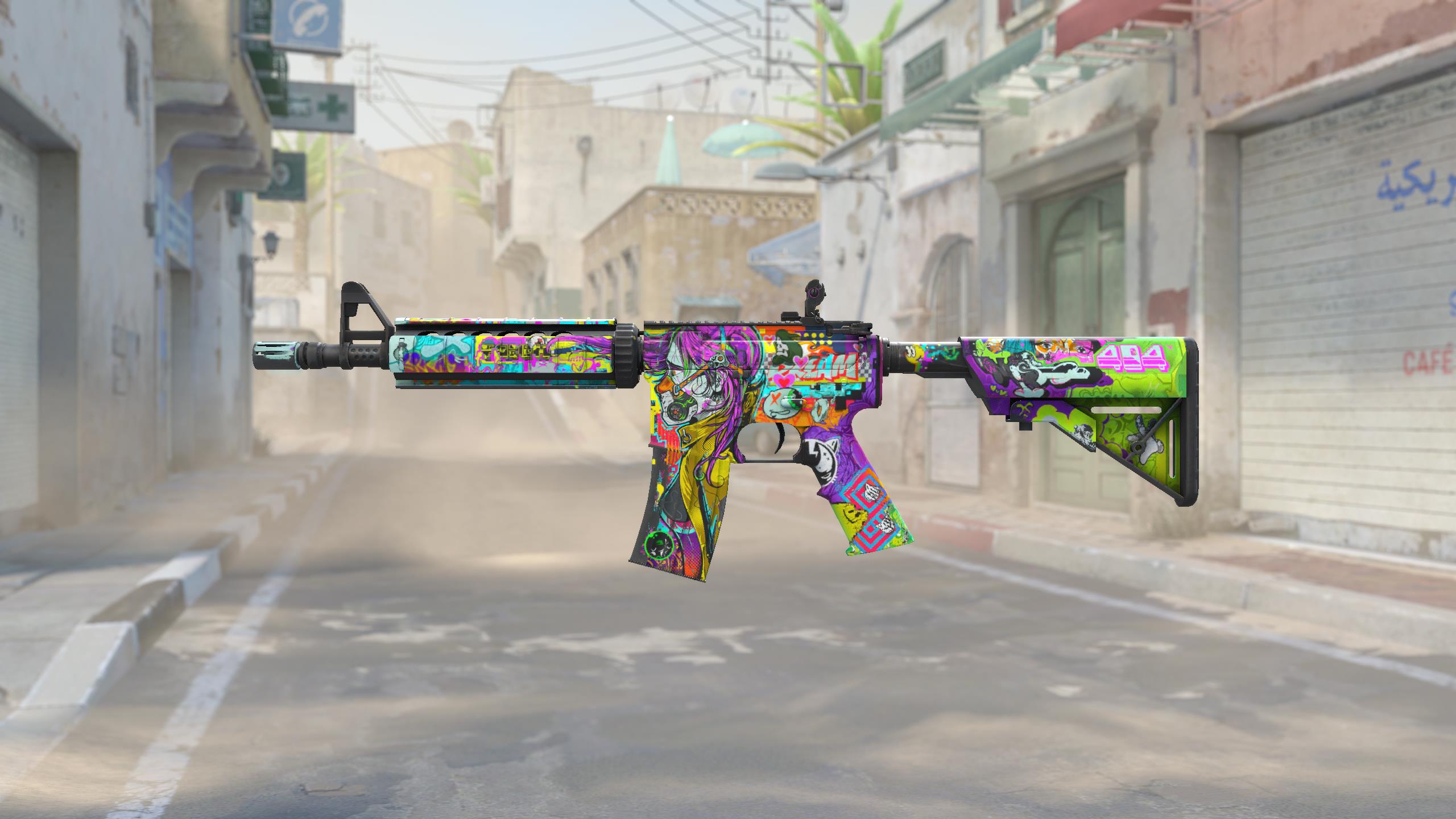 M4A4 | 活色生香 (久经沙场)