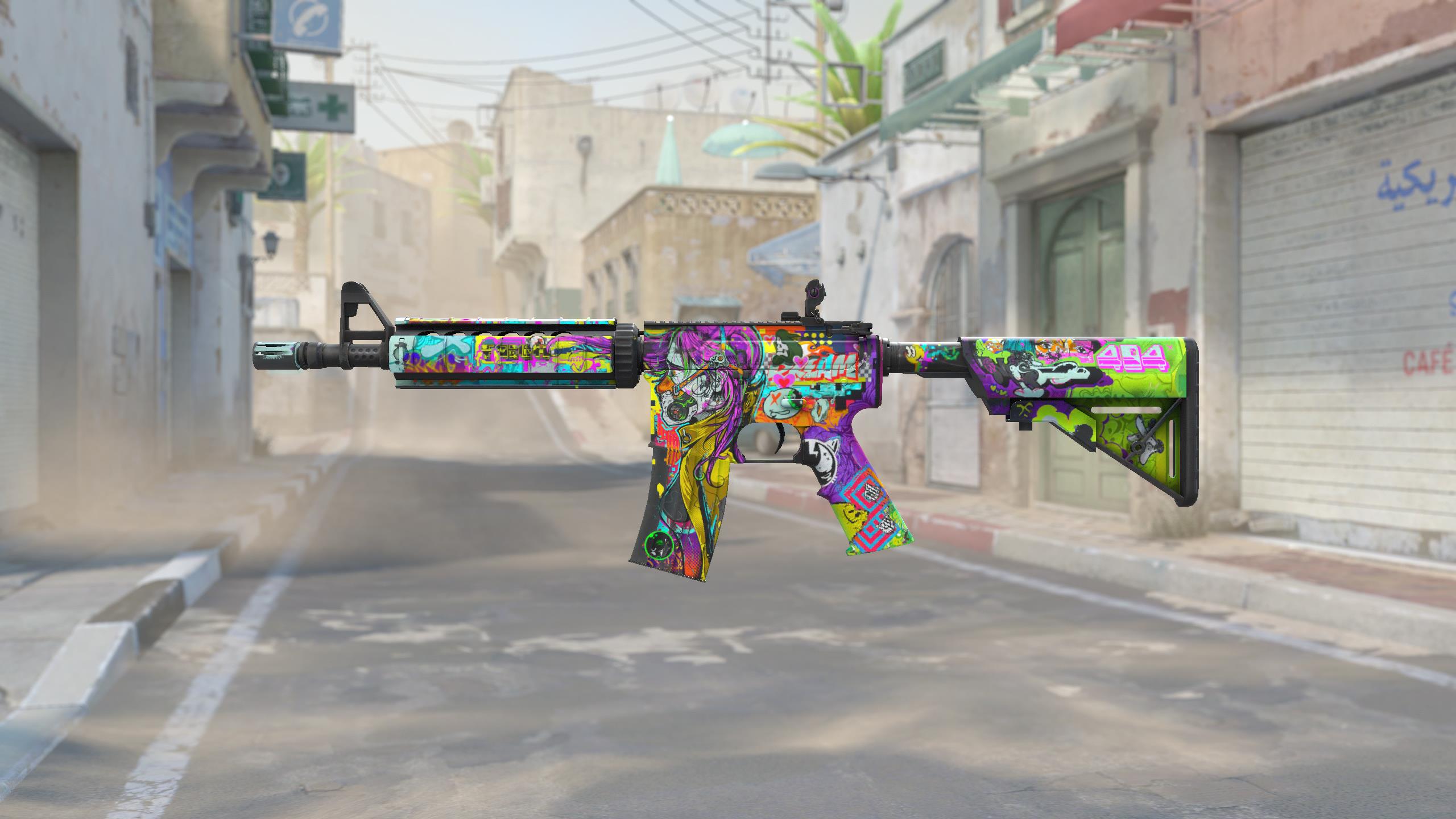 M4A4 | 活色生香 (久经沙场)