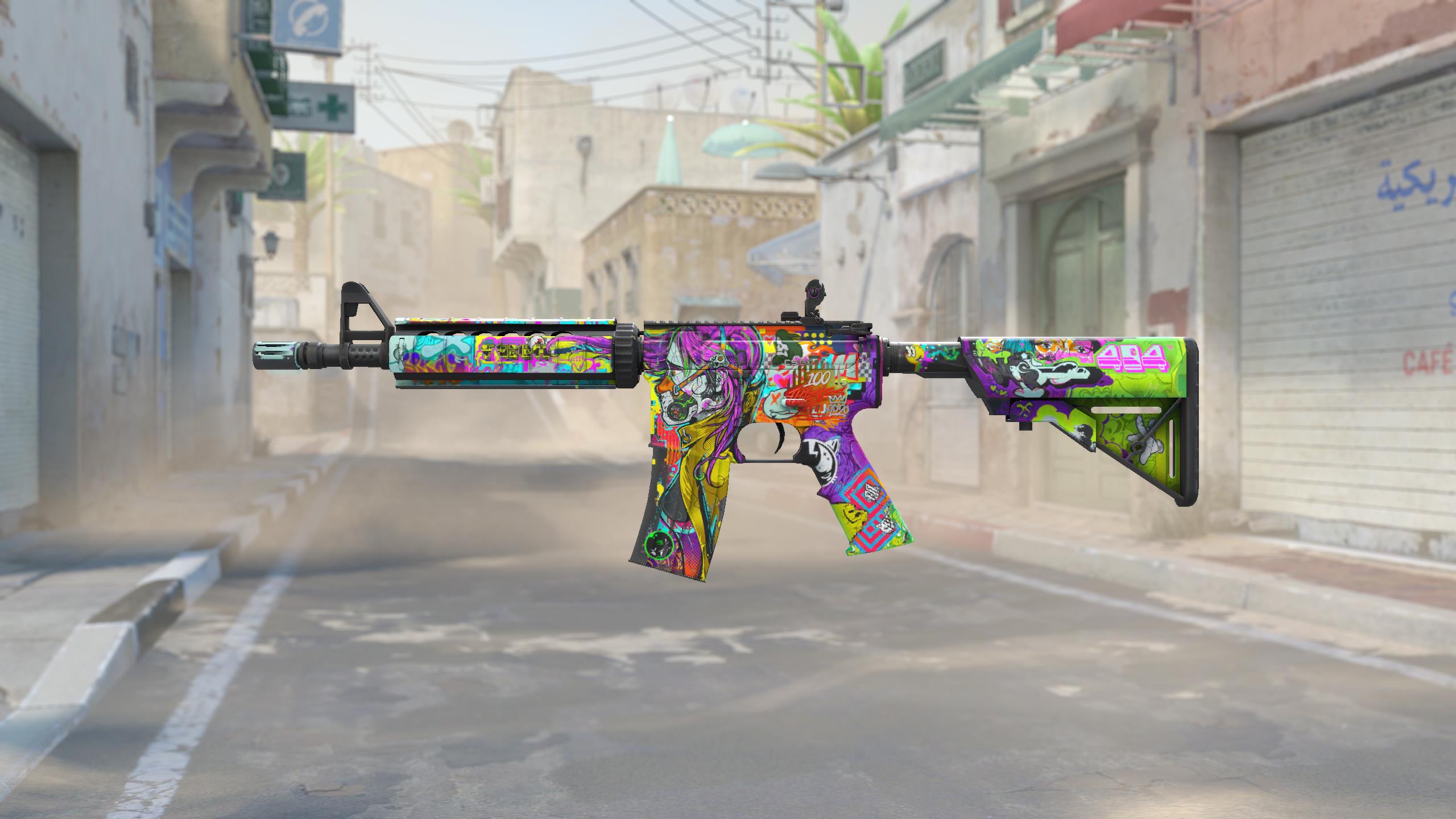 M4A4 | 活色生香 (久经沙场)