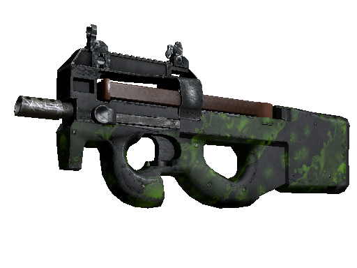 P90(StatTrak™) | 病毒危机 (破损不堪)