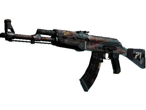 AK-47（StatTrak™） | 复古浪潮 (破损不堪)