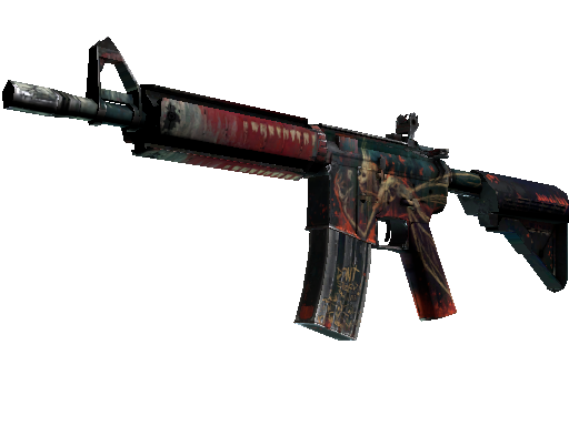 M4A4（StatTrak™） | 齿仙 (战痕累累)