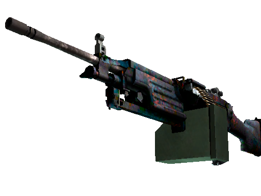 M249（StatTrak™） | 岩浆 (久经沙场)