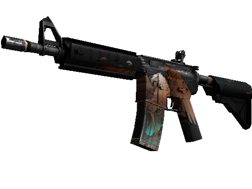 M4A4（StatTrak™） | 狮鹫 (破损不堪)