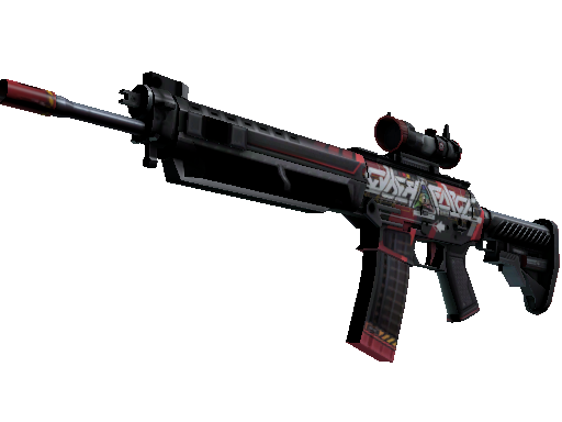 SG 553 | 赛博之力 (略有磨损)