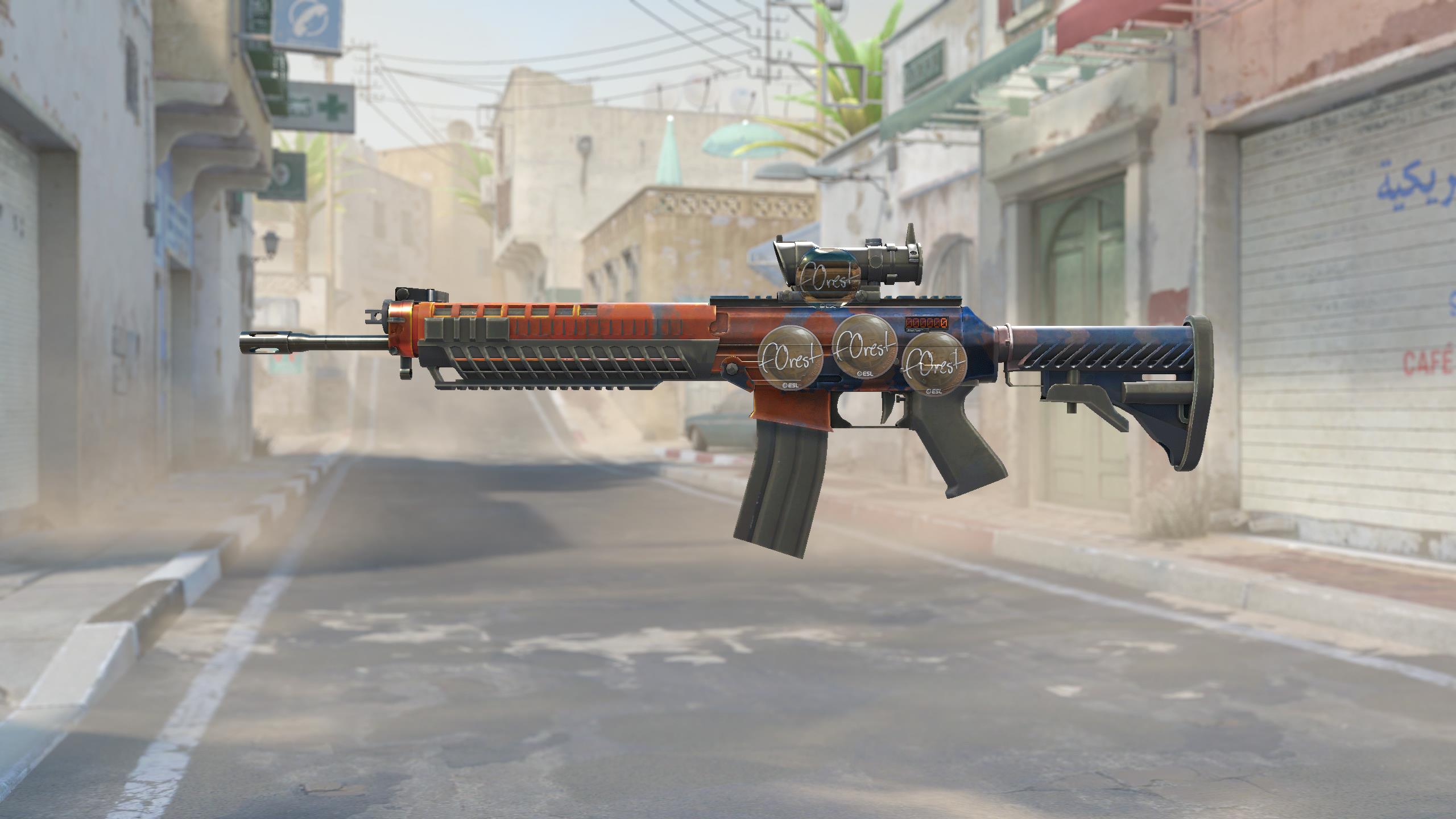 SG 553（StatTrak™） | 危险距离 (崭新出厂)