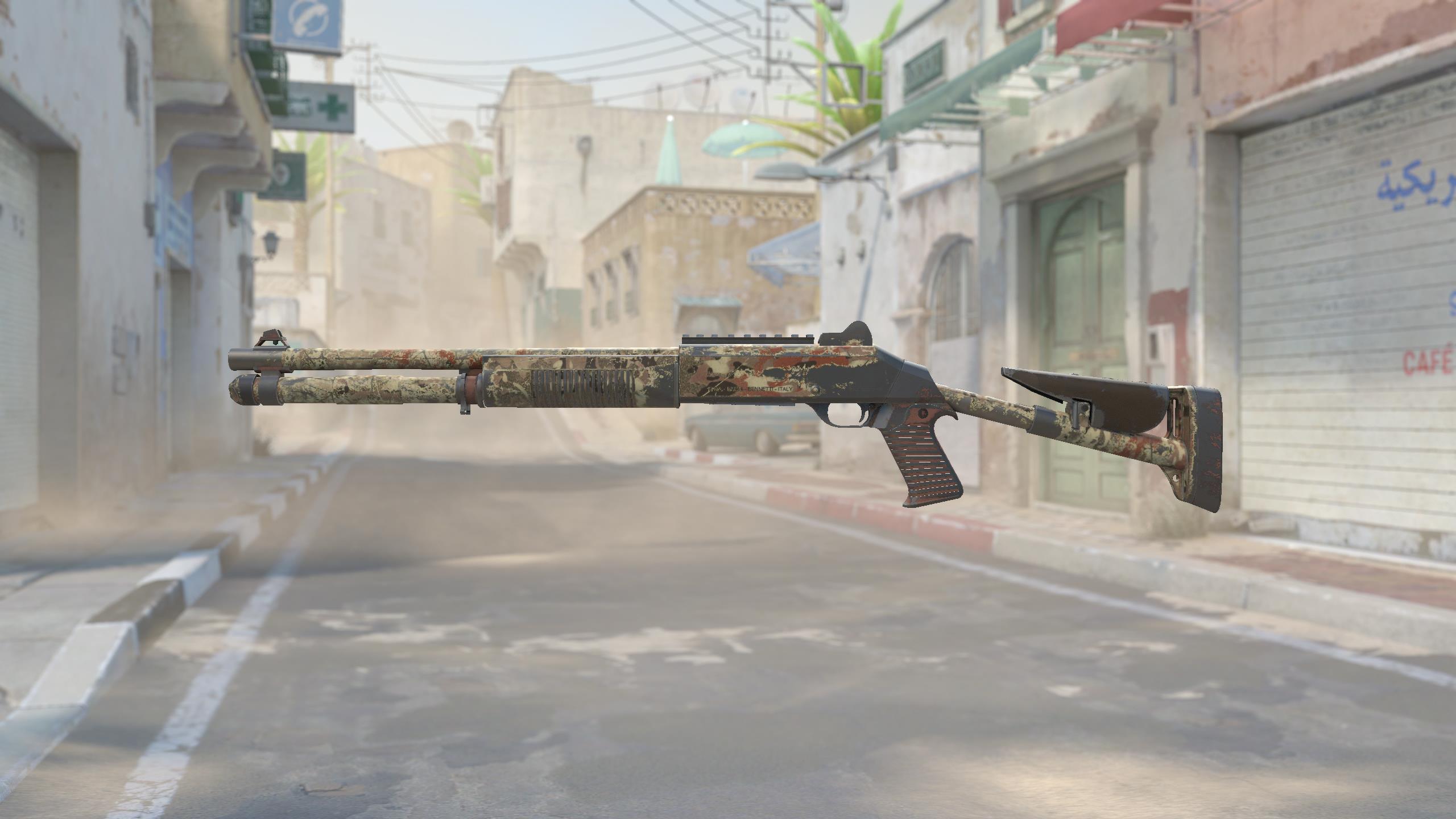 XM1014 | 加州迷彩 (破损不堪)