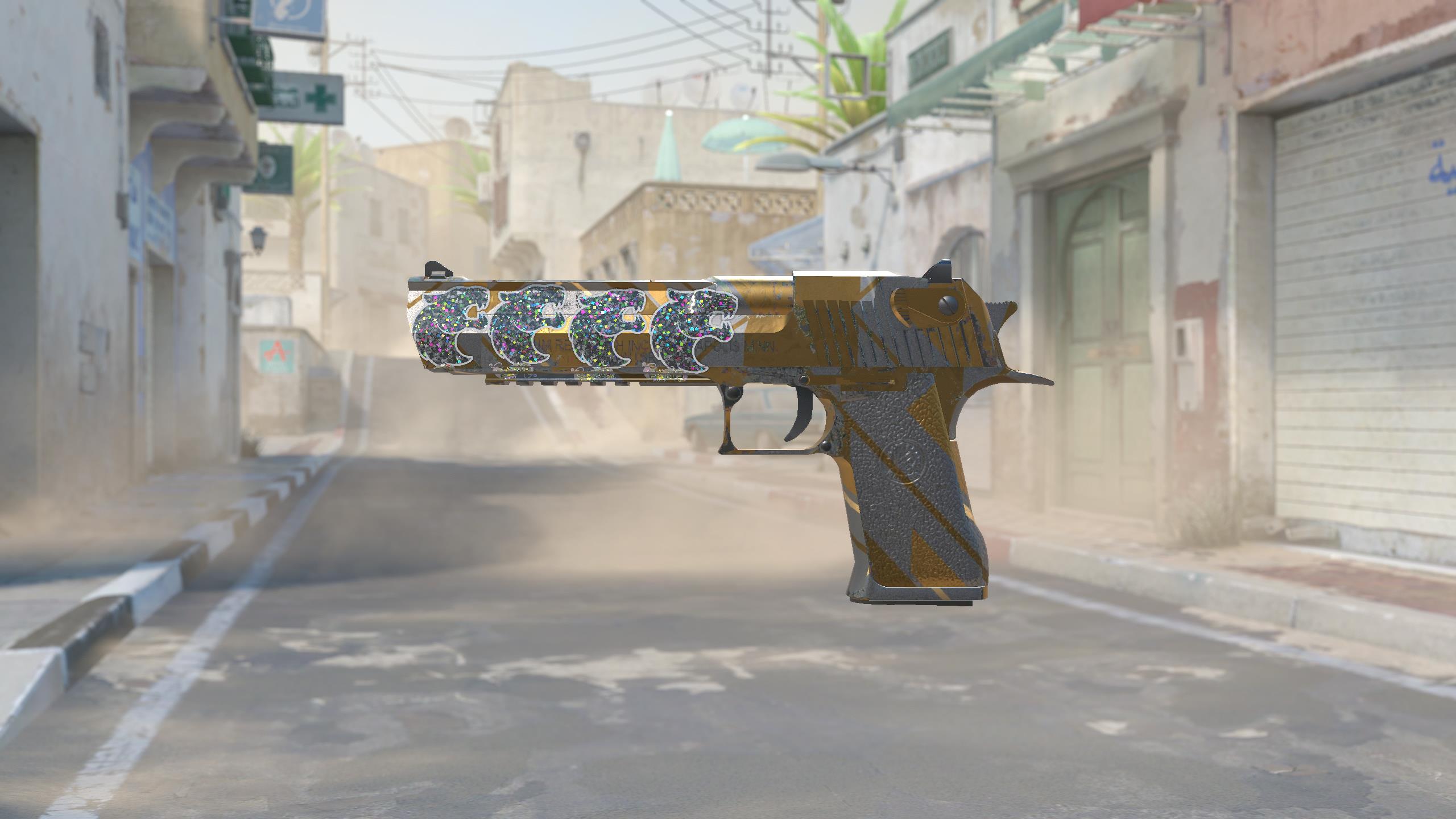 沙漠之鹰 | 青铜装饰 (略有磨损)