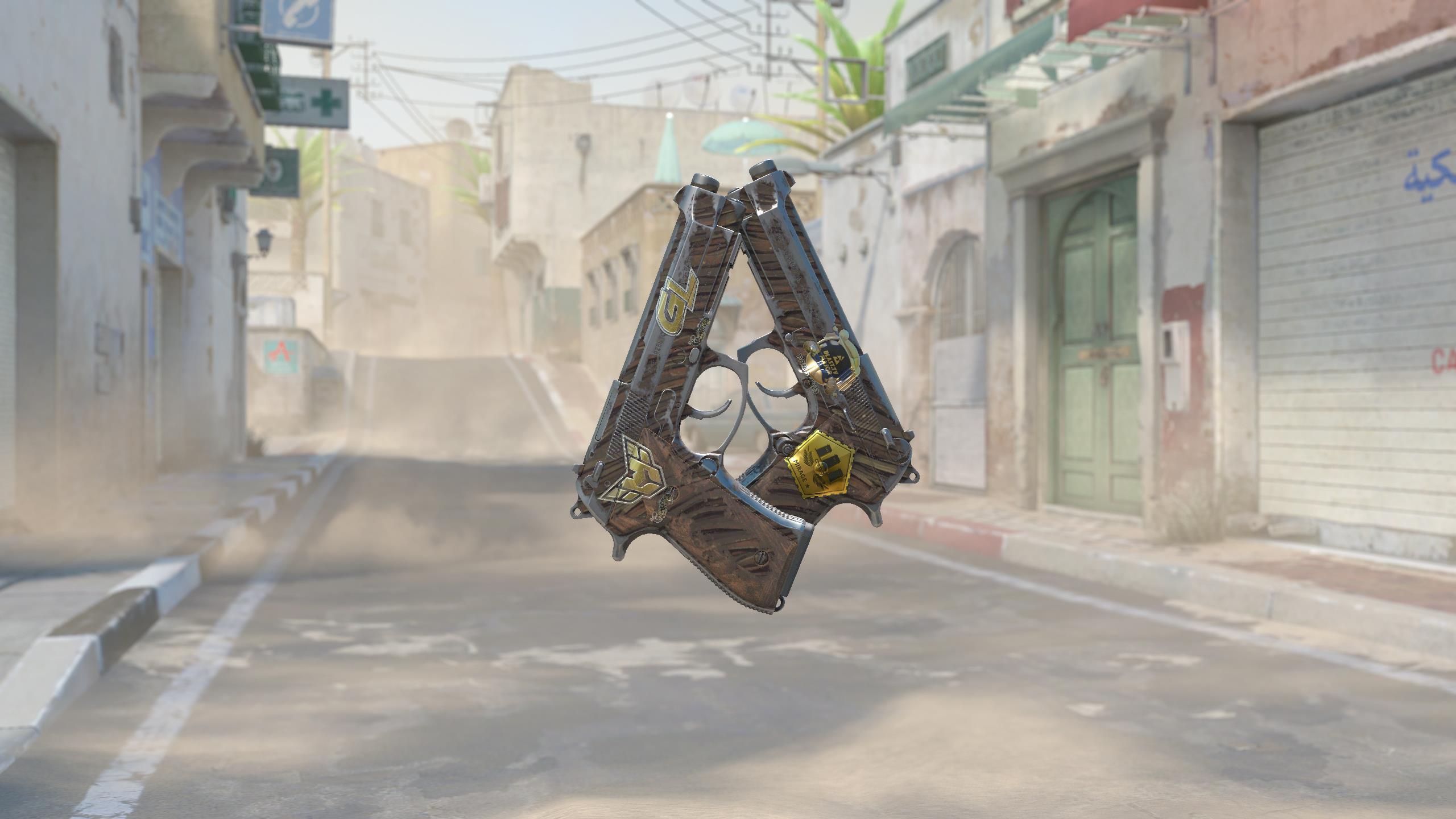 双持贝瑞塔（纪念品） | 浮木 (破损不堪)