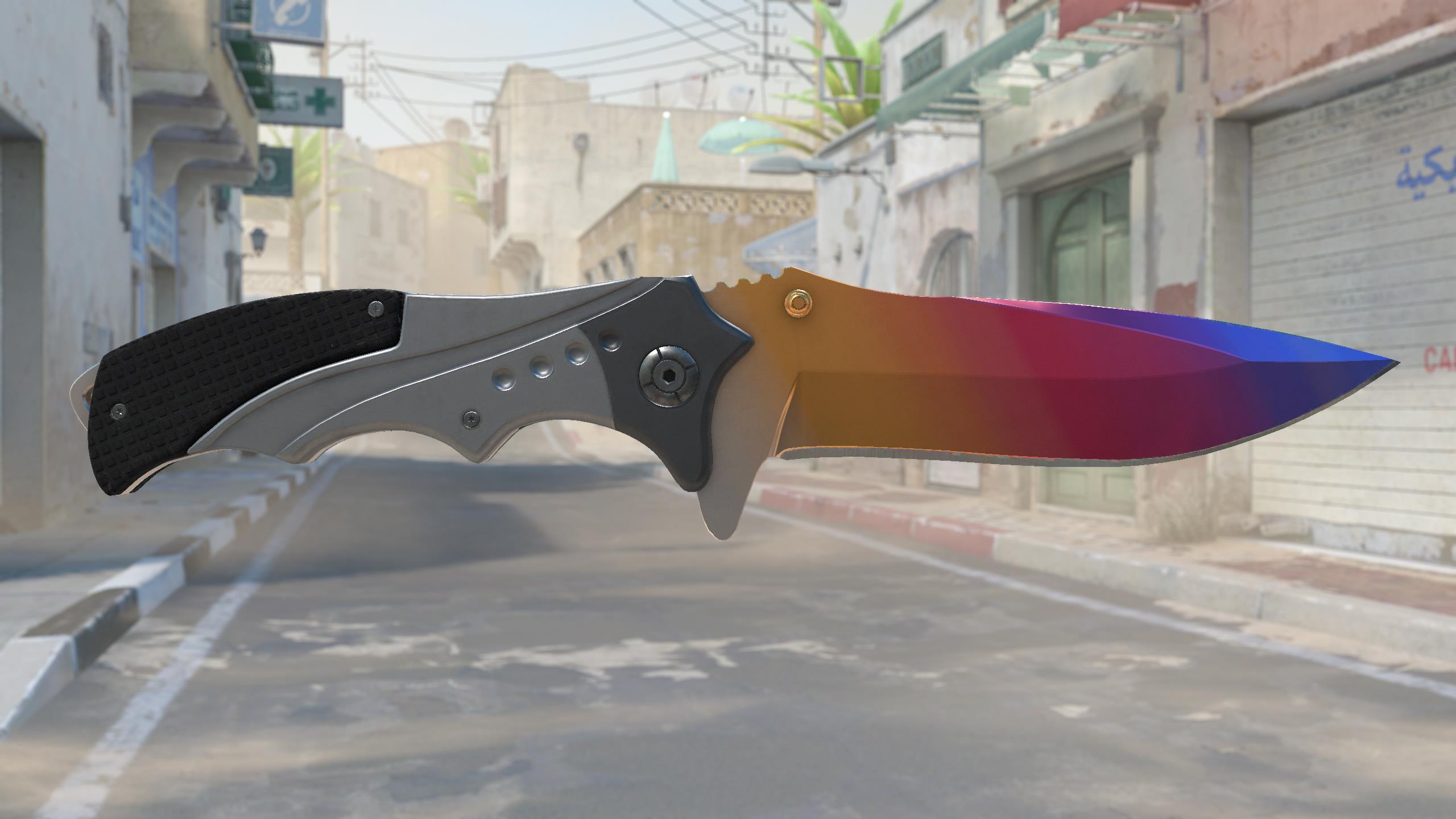 流浪者匕首（★） | 渐变之色 (崭新出厂)