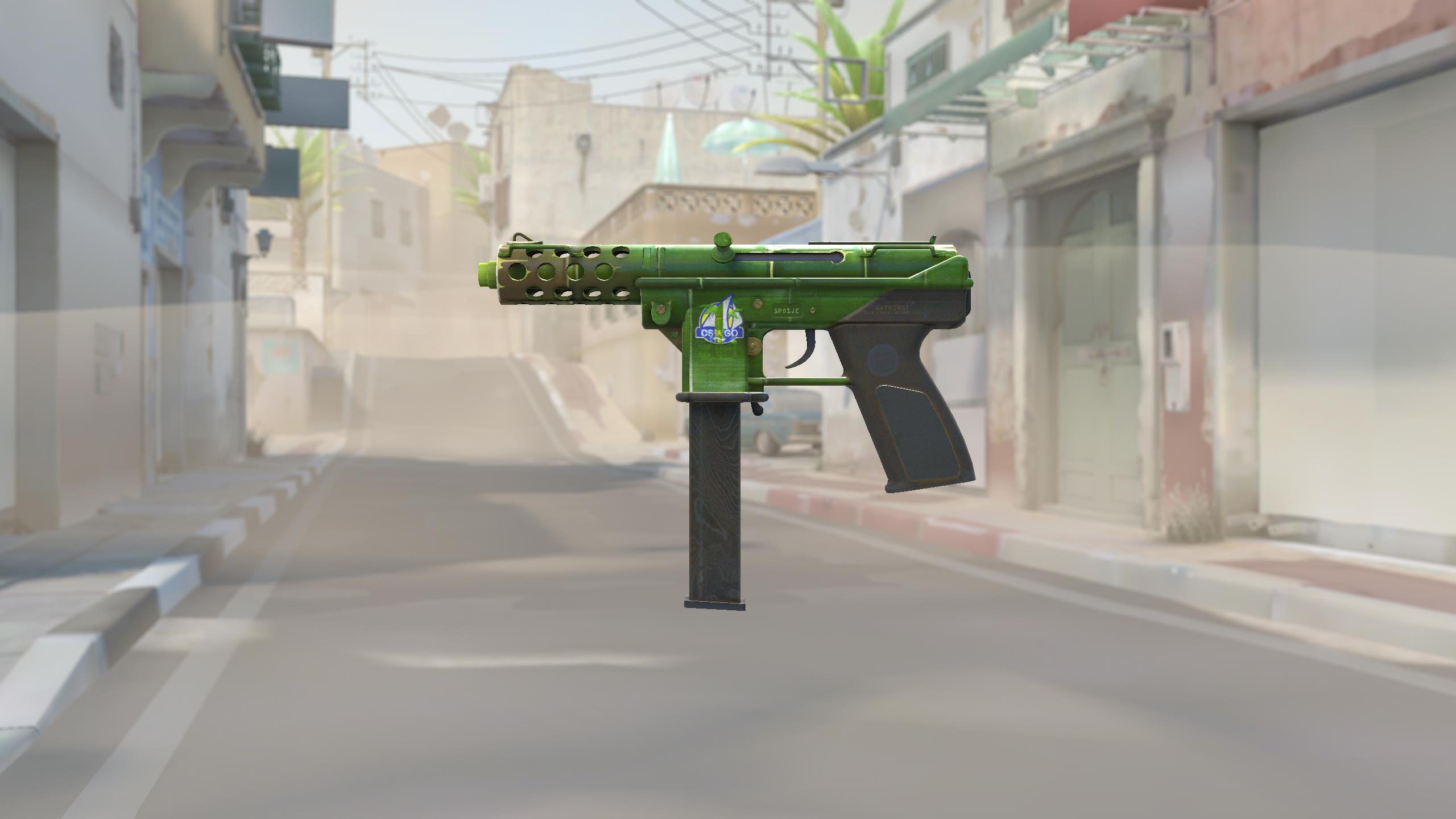 Tec-9 | 青竹伪装 (破损不堪)