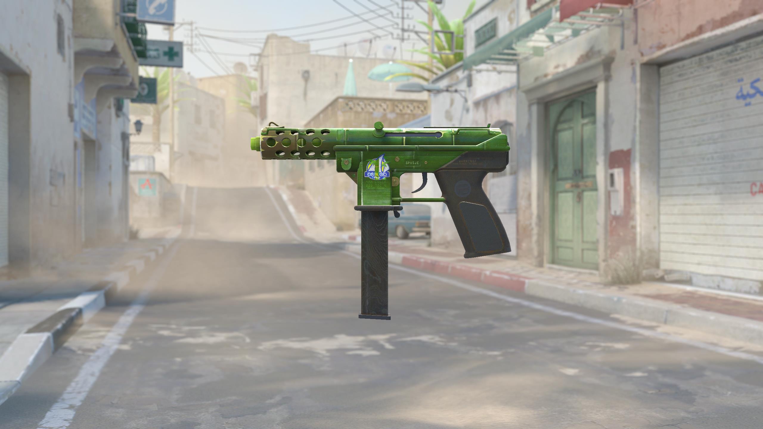 Tec-9 | 青竹伪装 (破损不堪)