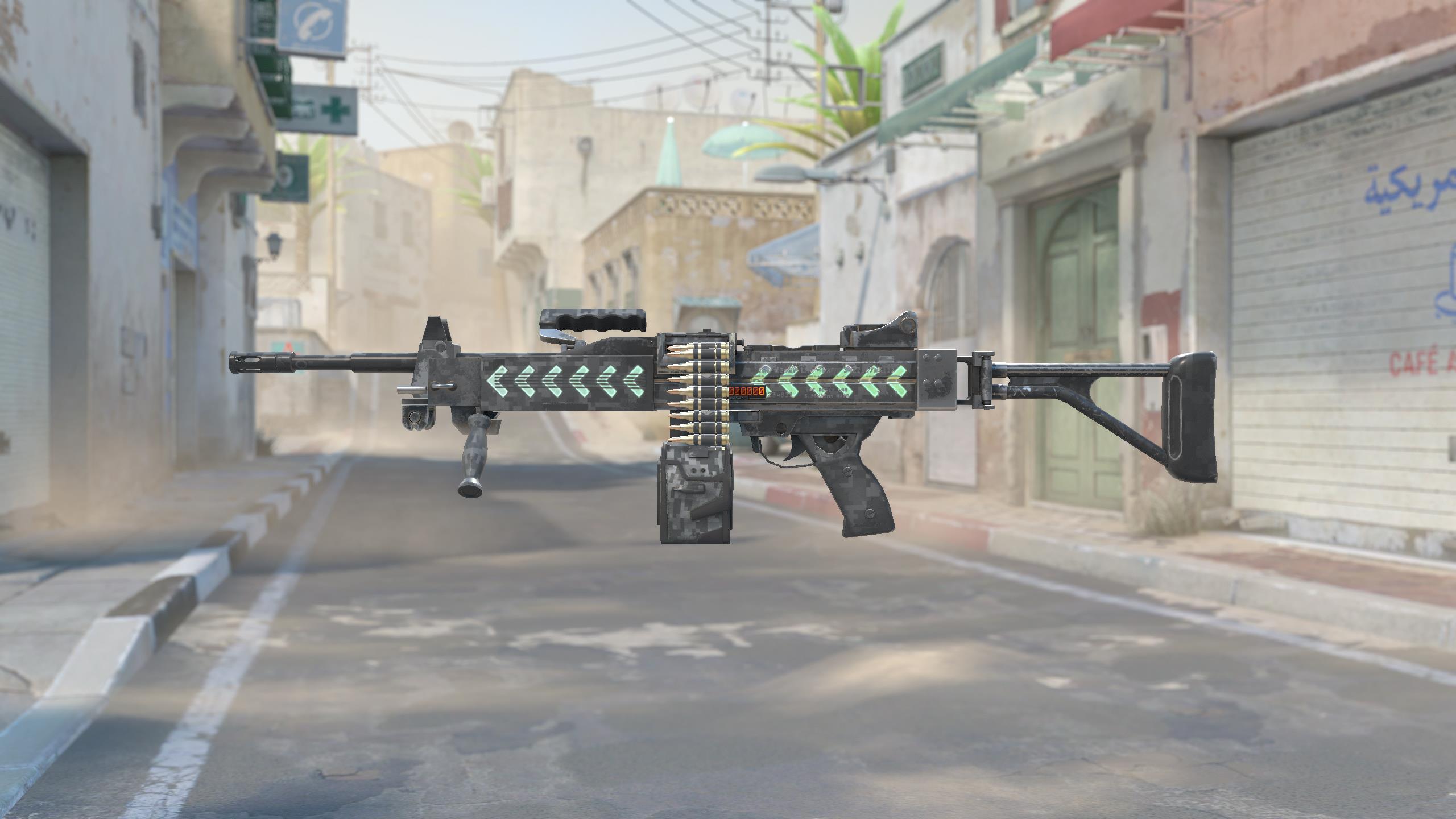 内格夫（StatTrak™） | 飞羽 (久经沙场)