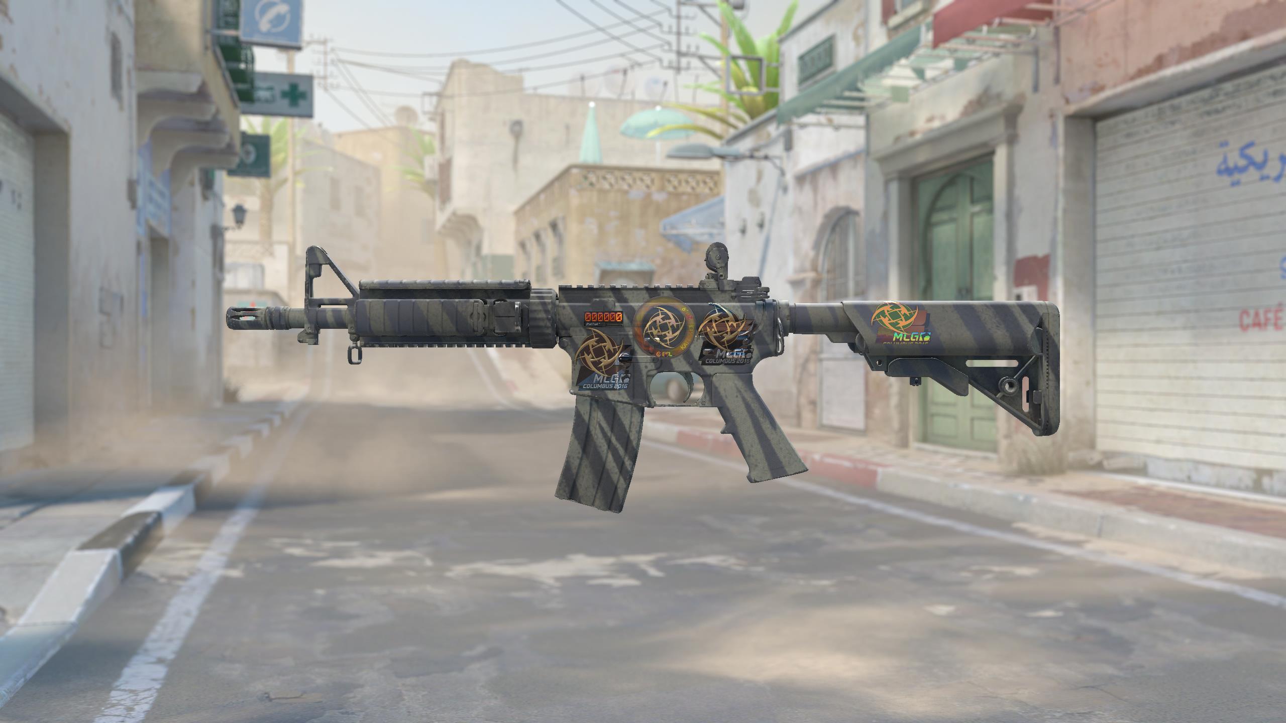 M4A4（StatTrak™） | 渐变斑纹 (崭新出厂)