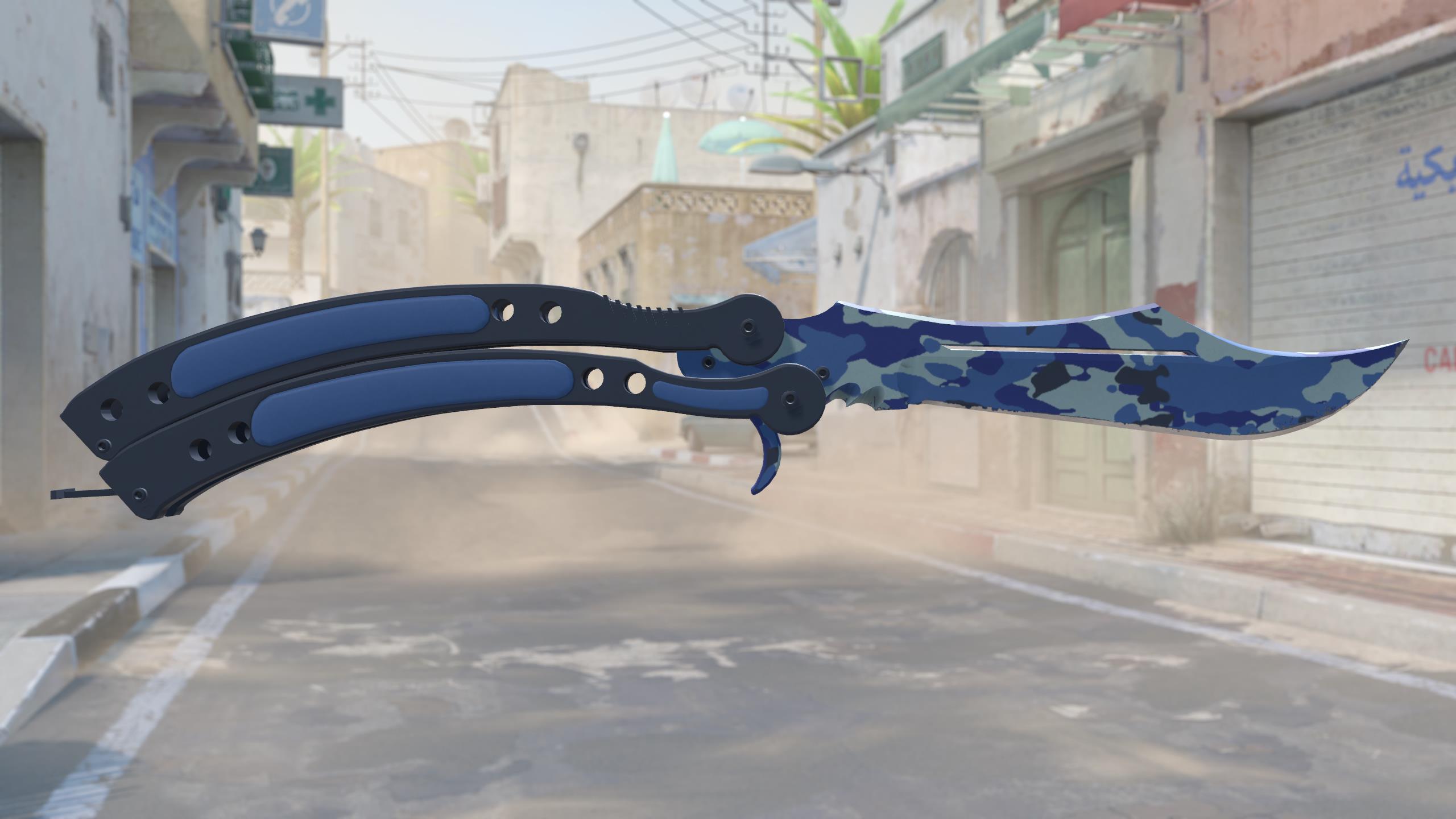 蝴蝶刀（★） | 澄澈之水 (崭新出厂)