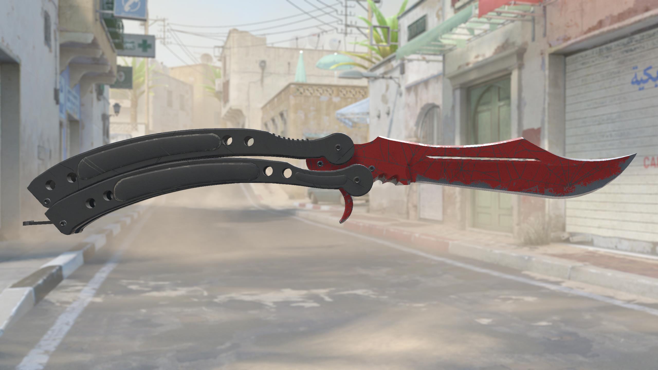 蝴蝶刀（★） | 深红之网 (久经沙场)