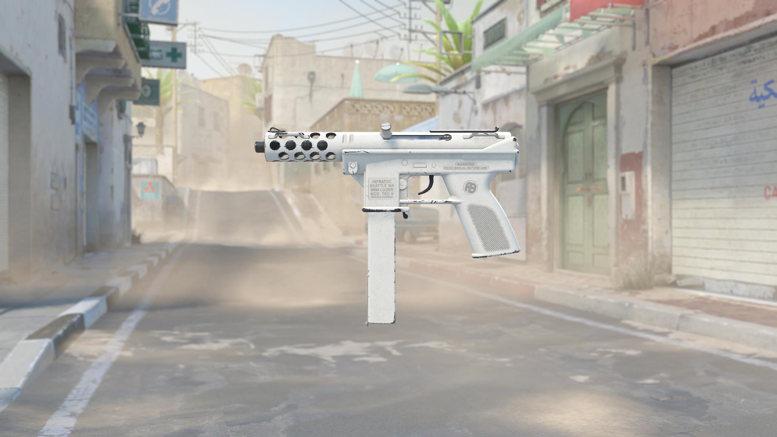 Tec-9 | 银装素裹 (略有磨损)