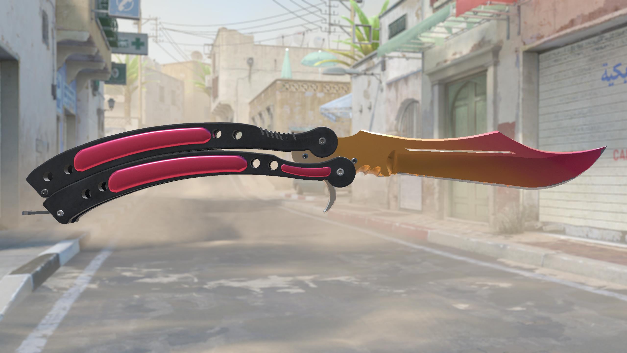 蝴蝶刀（★） | 渐变之色 (崭新出厂)