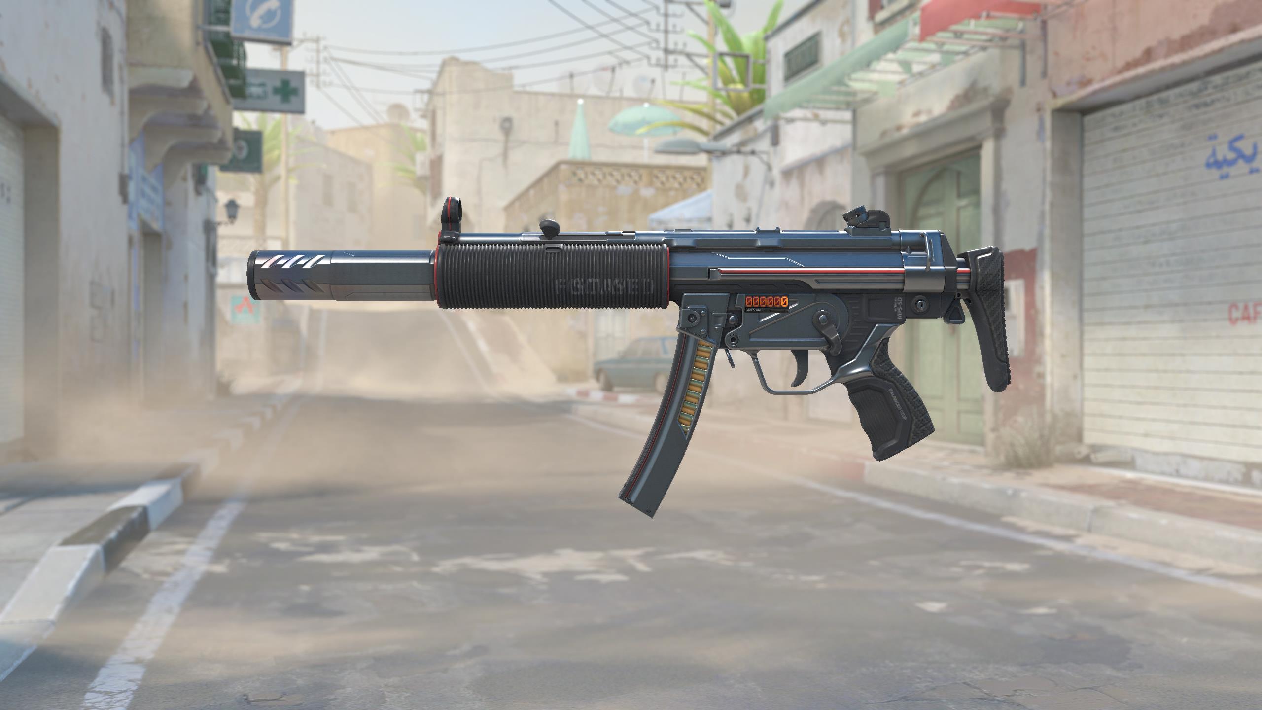 MP5-SD（StatTrak™） | 专注 (略有磨损)
