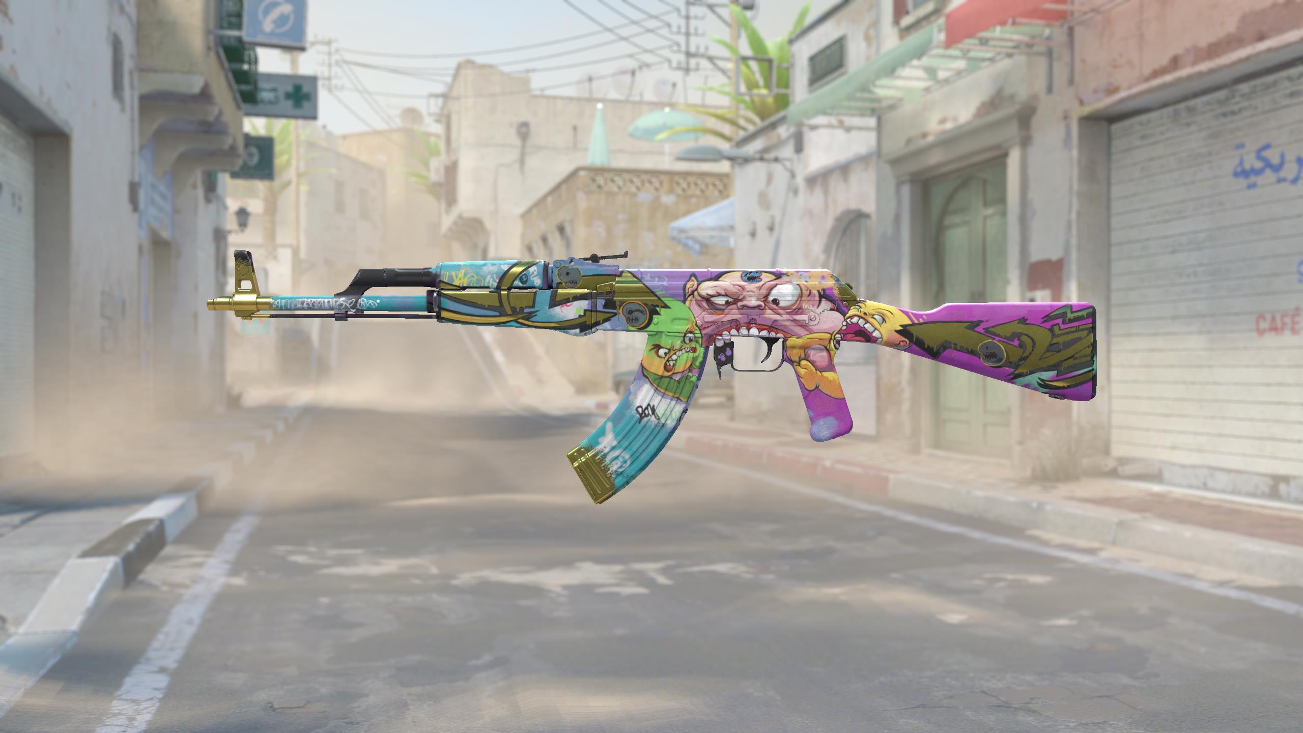 AK-47 | 怪兽在B (久经沙场)