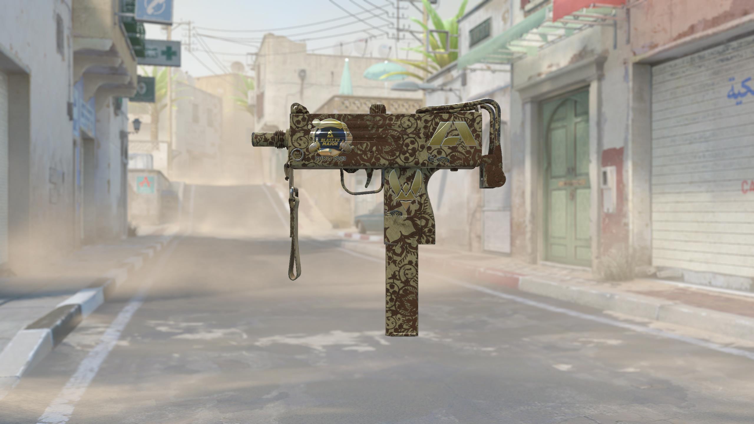 MAC-10（纪念品） | 赭色大马士革 (崭新出厂)