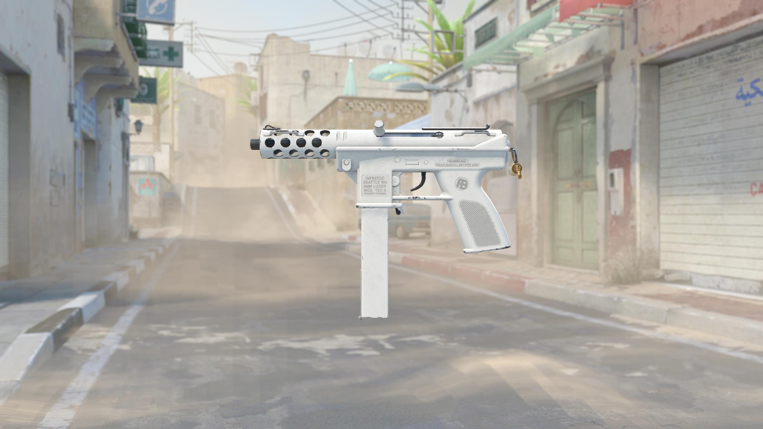 Tec-9 | 银装素裹 (略有磨损)