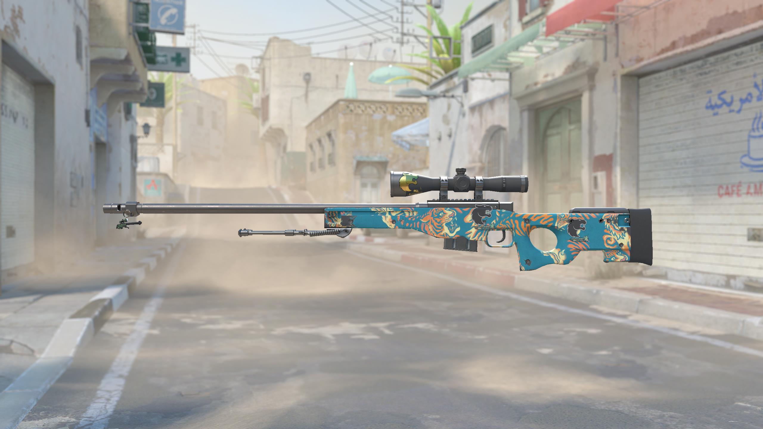 AWP | 锦虎 (略有磨损)