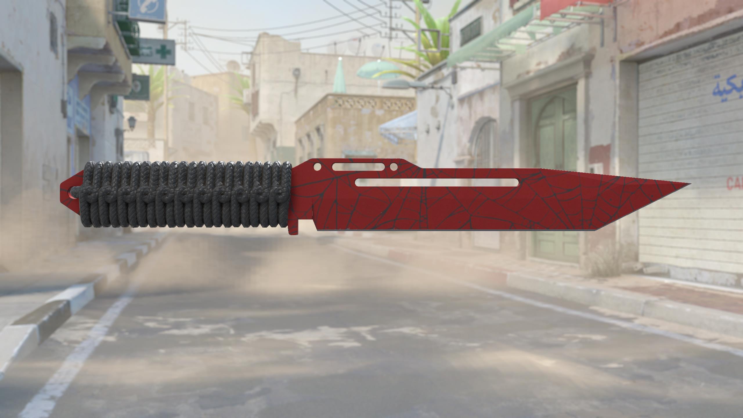 系绳匕首（★） | 深红之网 (崭新出厂)