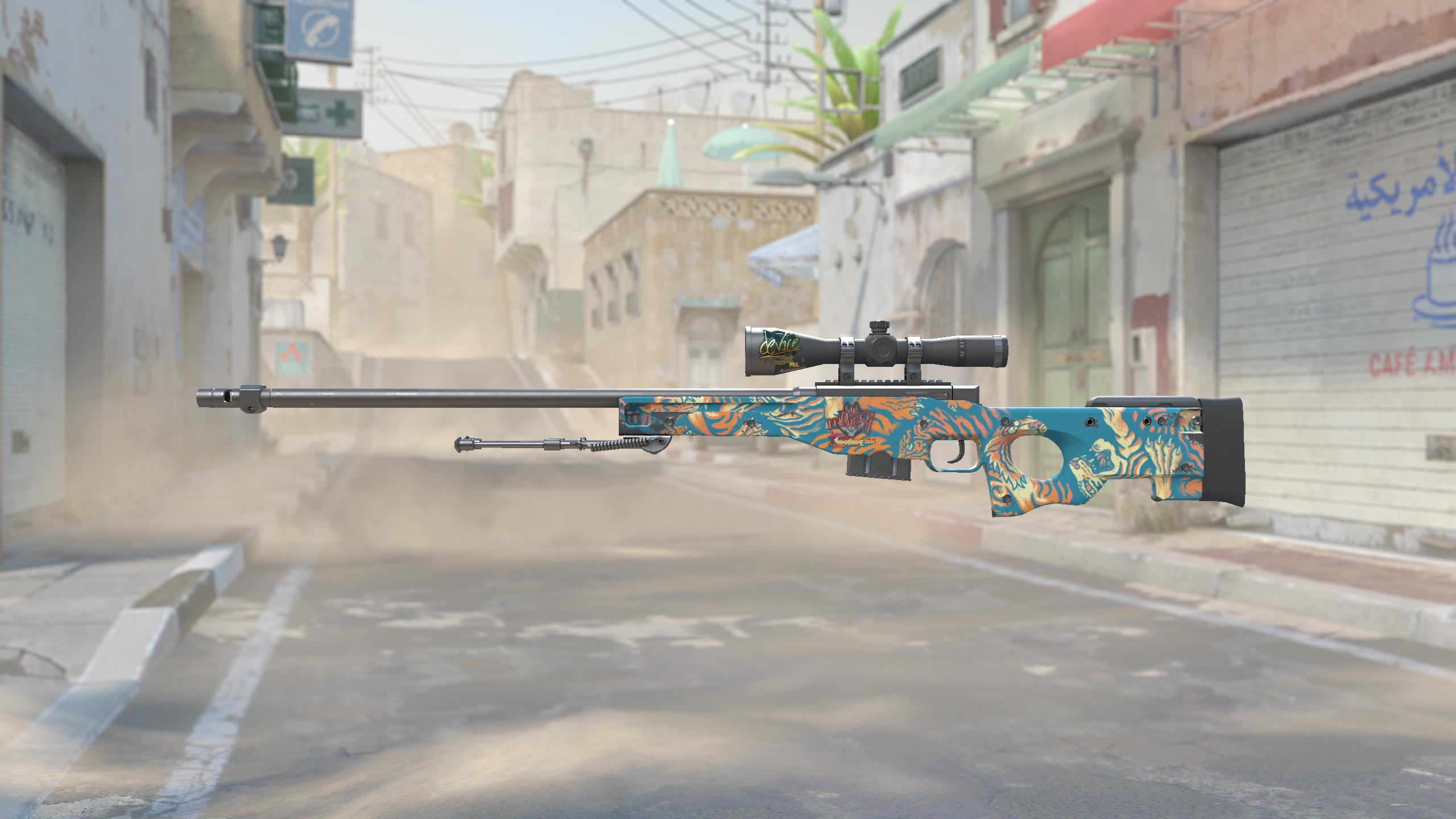 AWP | 锦虎 (略有磨损)