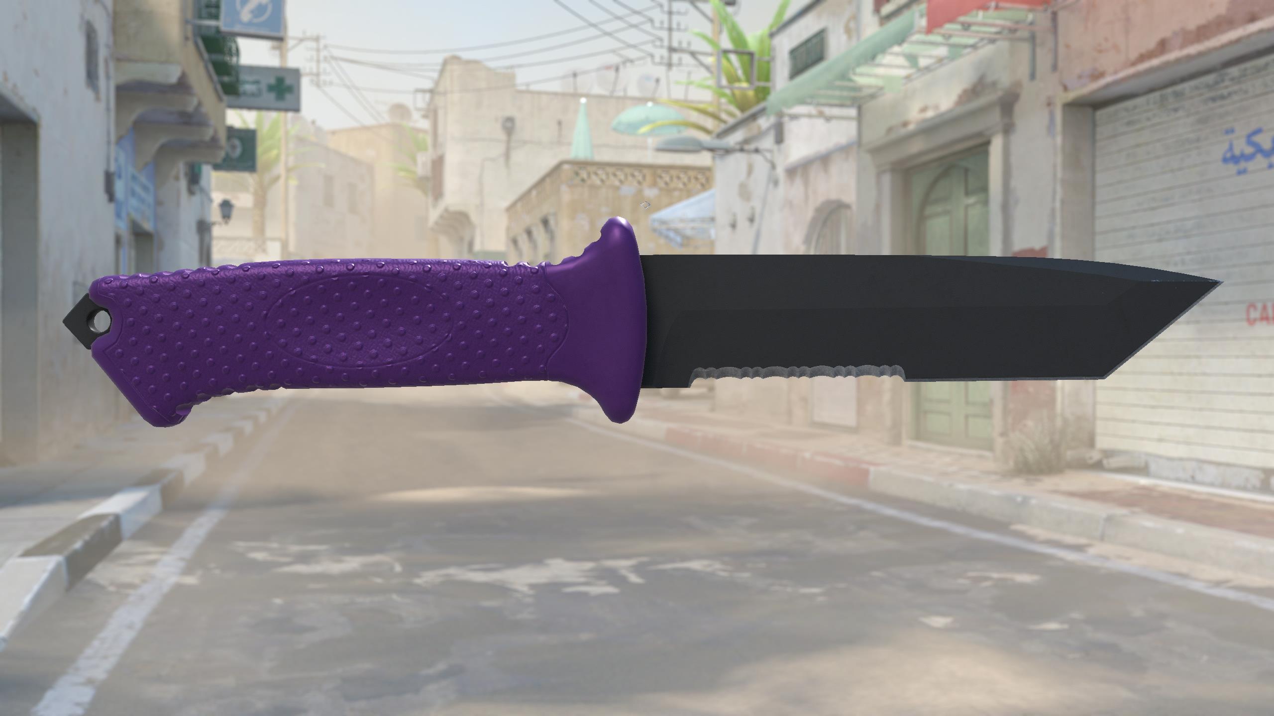 熊刀（★ StatTrak™） | 致命紫罗兰 (略有磨损)