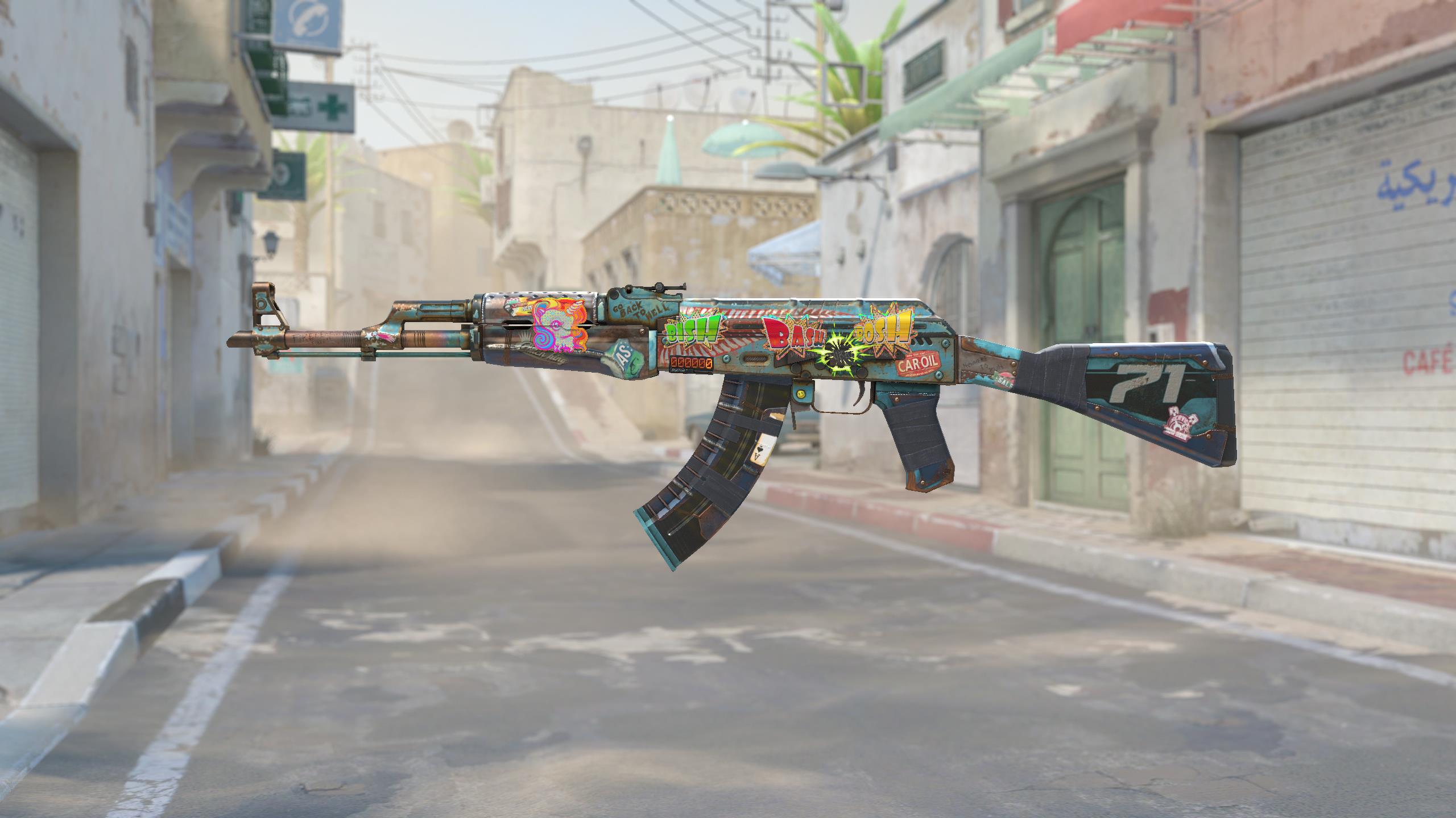 AK-47（StatTrak™） | 复古浪潮 (崭新出厂)