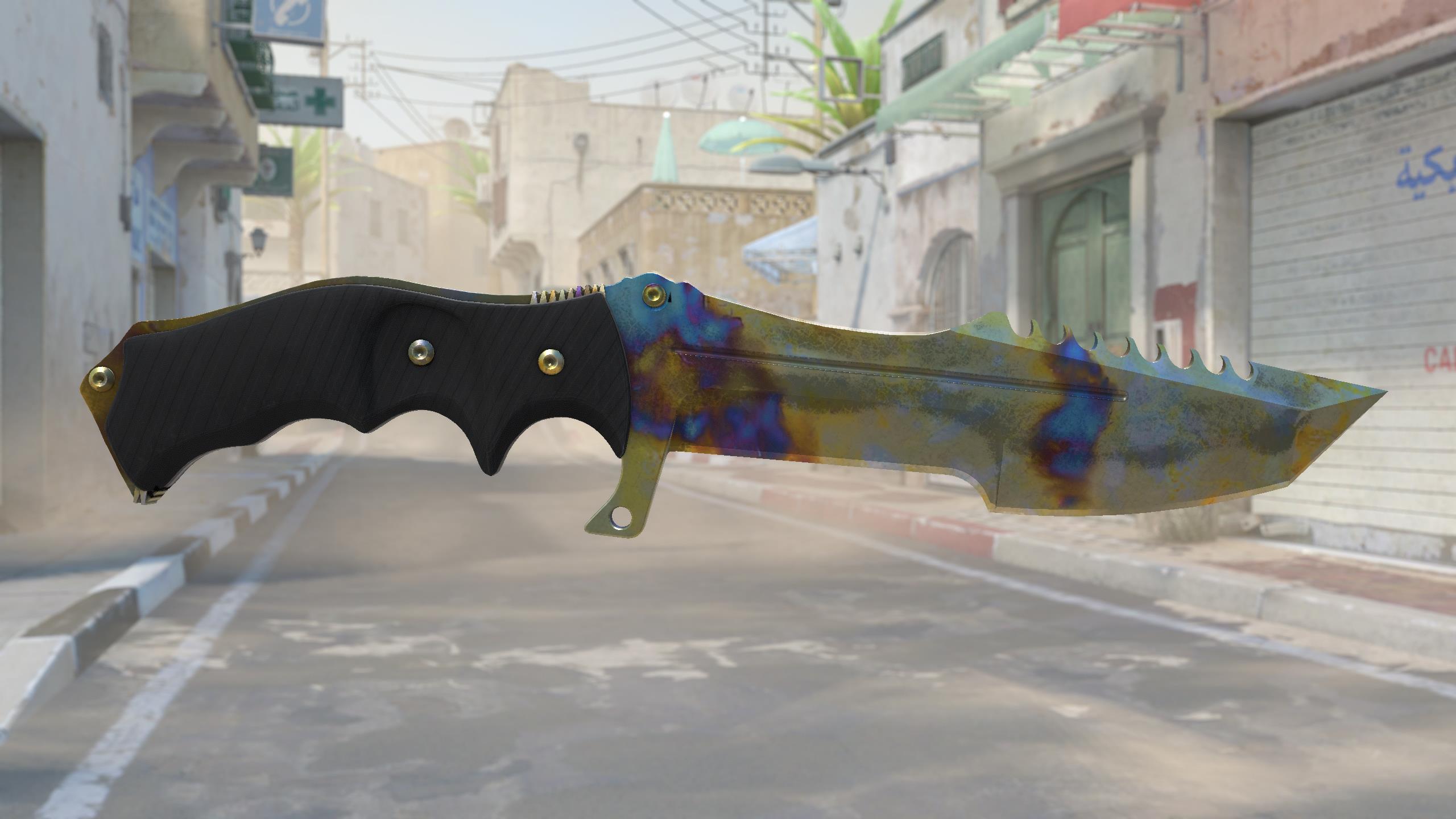 猎杀者匕首（★） | 表面淬火 (久经沙场)