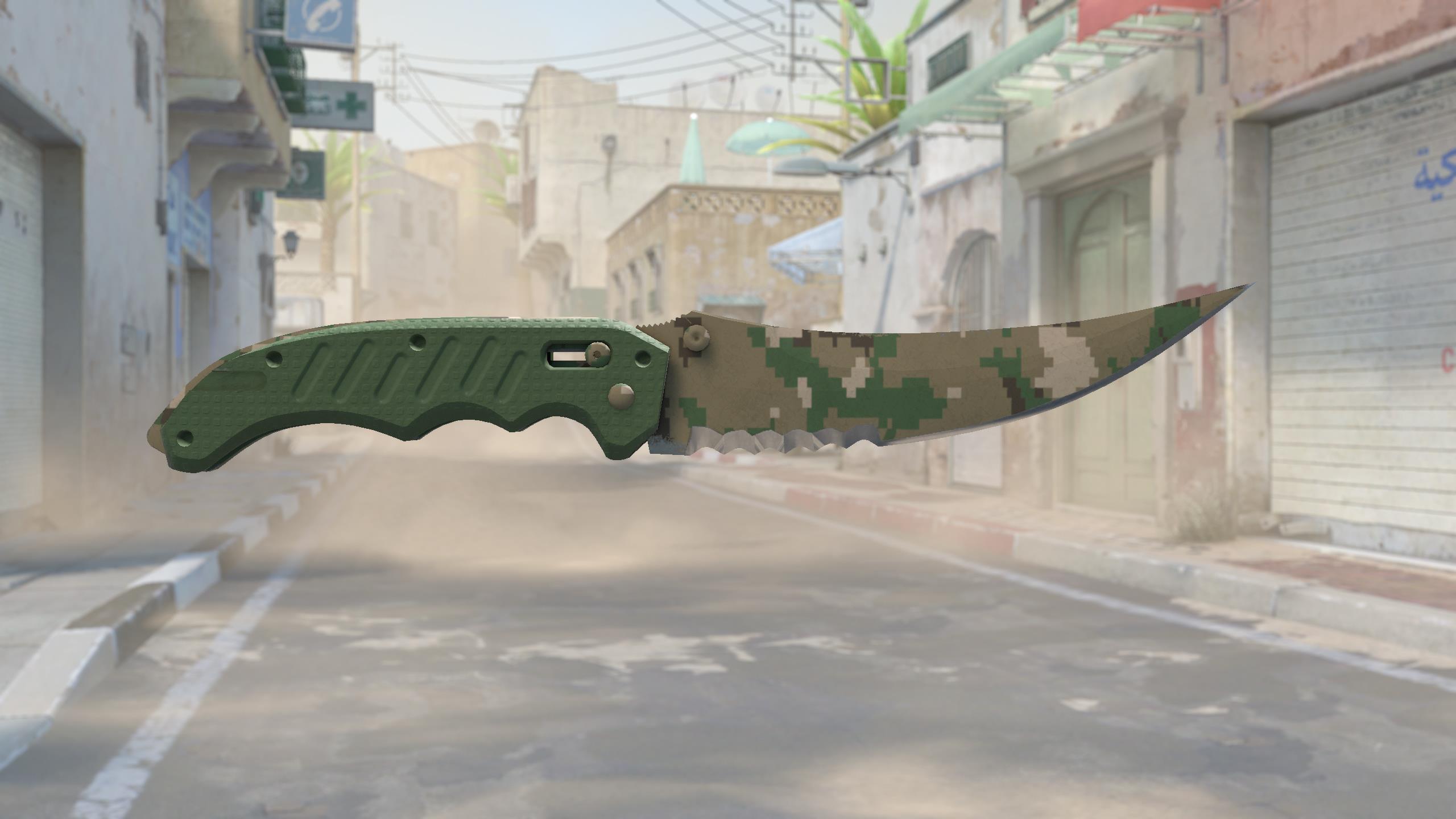 折叠刀（★） | 森林 DDPAT (略有磨损)