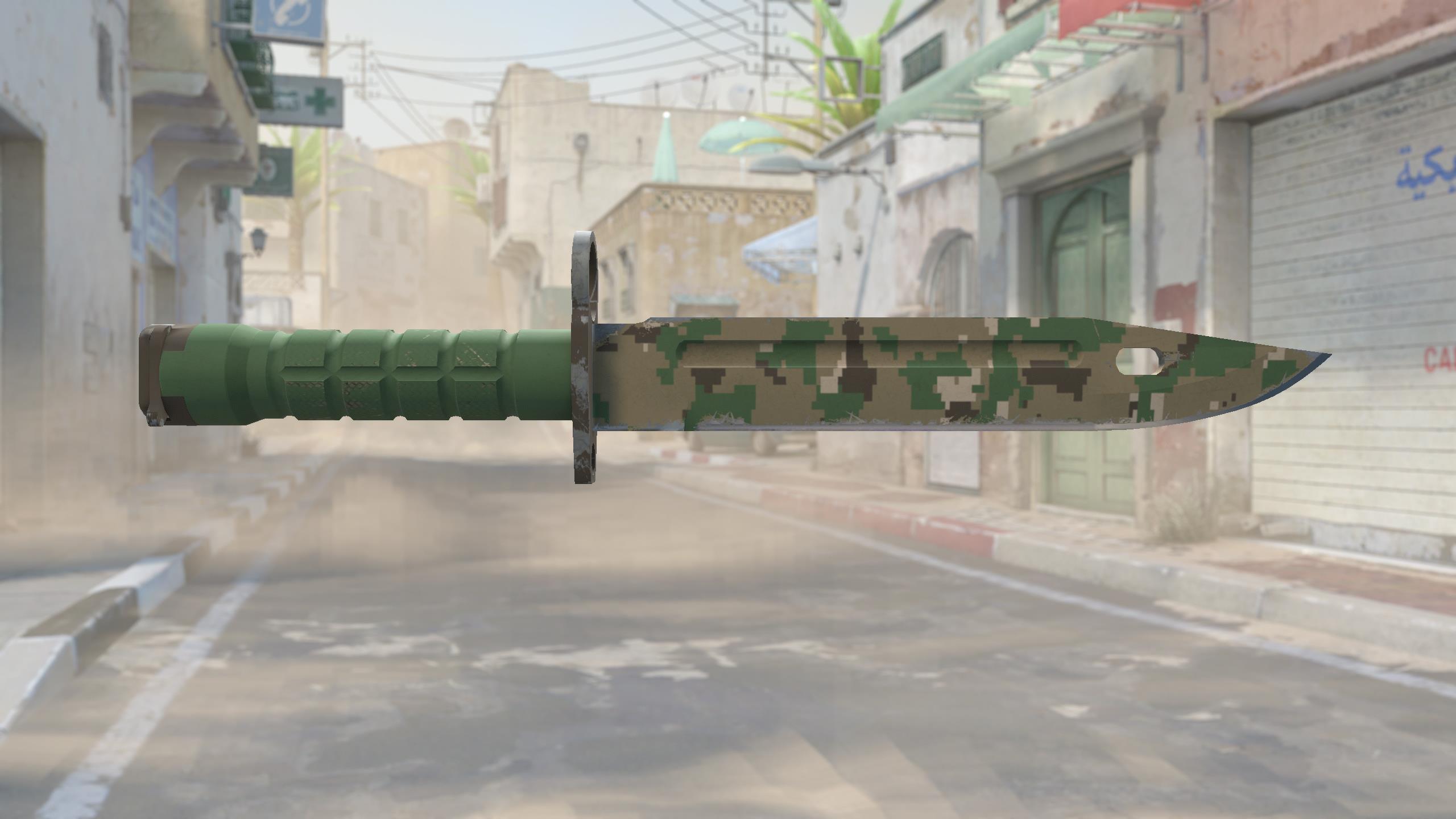 刺刀（★） | 森林 DDPAT (略有磨损)