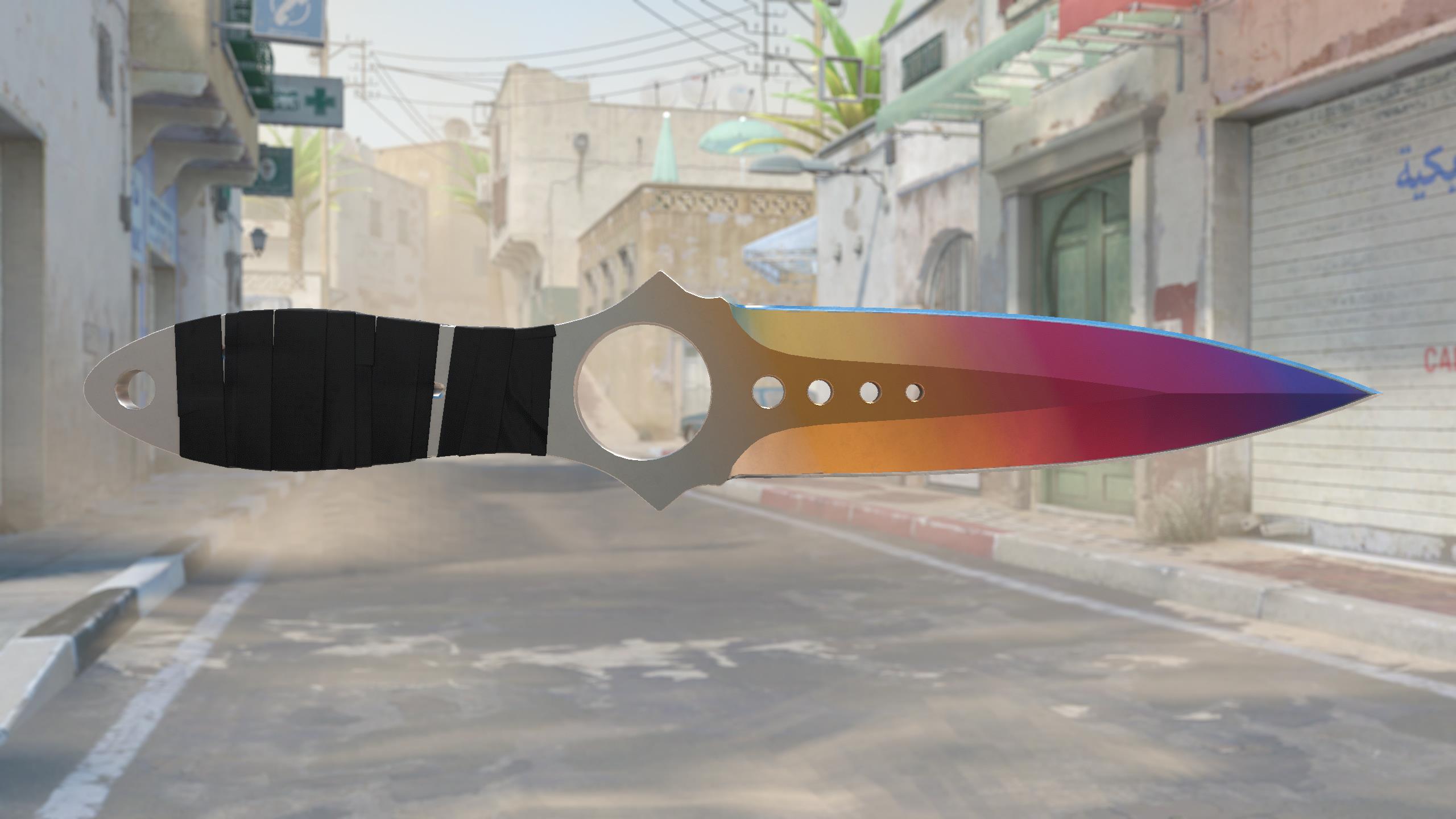 骷髅匕首（★） | 渐变之色 (崭新出厂)