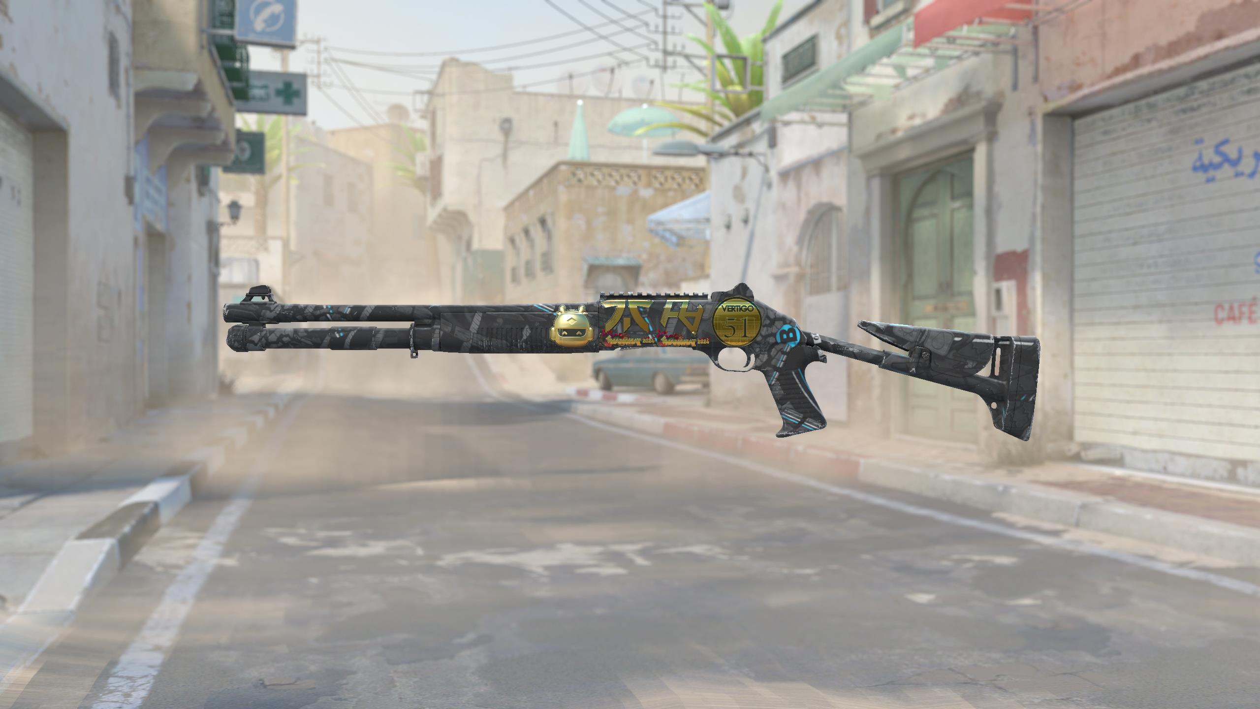 XM1014（纪念品） | 蓝色轮胎 (崭新出厂)