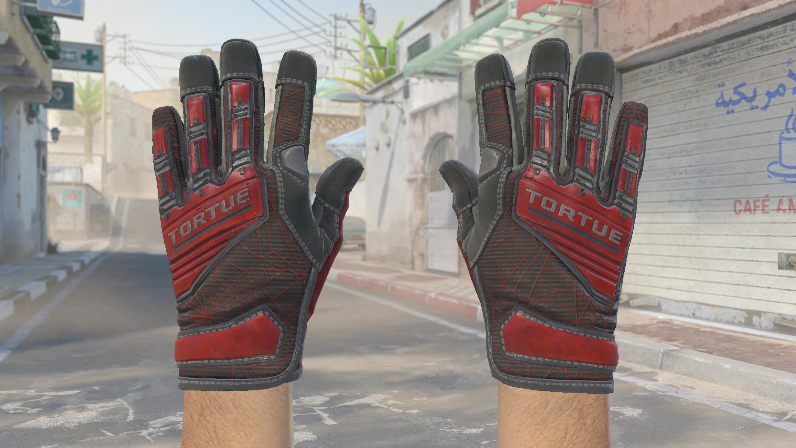 专业手套（★） | 深红之网 (略有磨损)