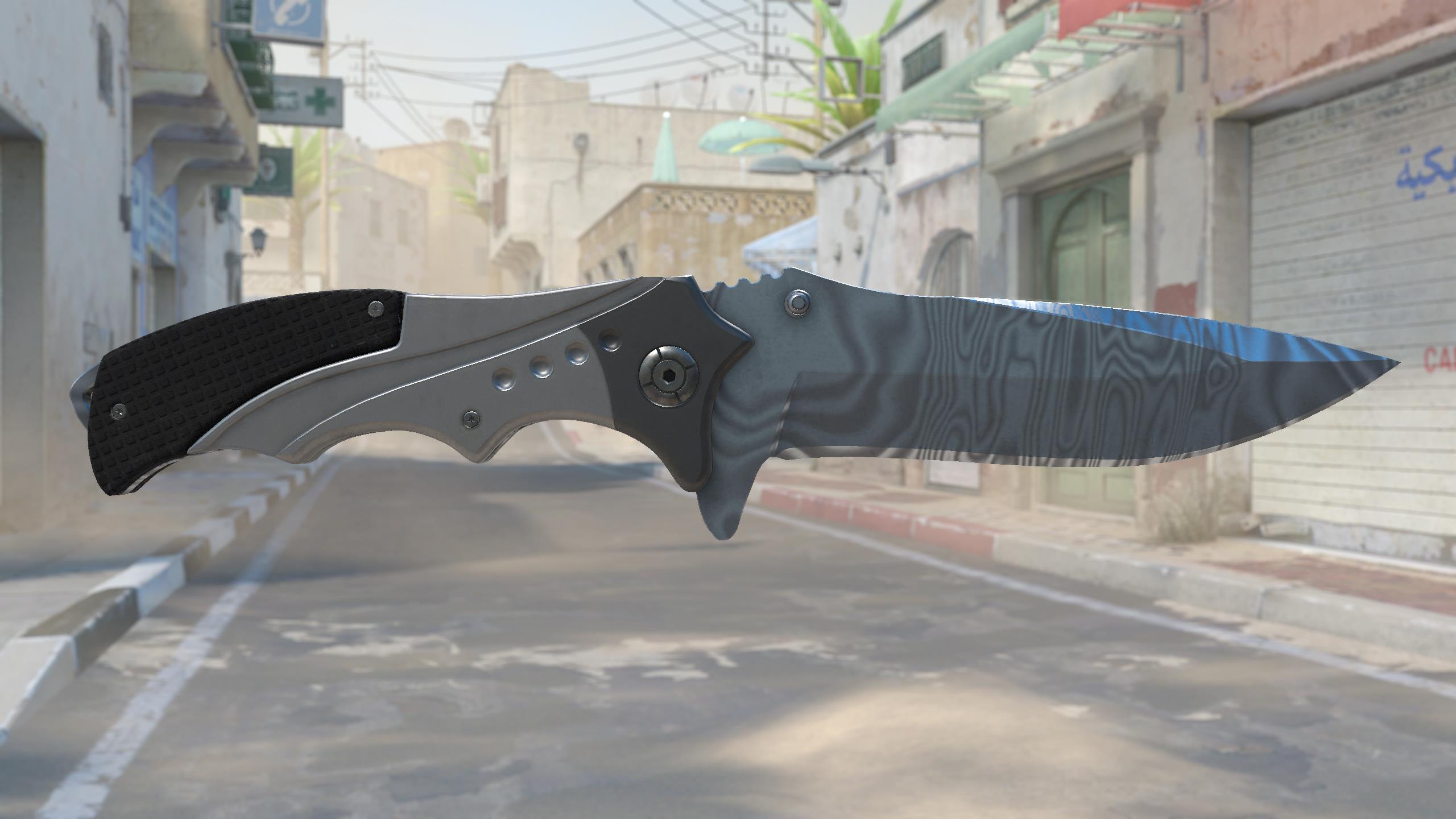 流浪者匕首（★） | 大马士革钢 (崭新出厂)