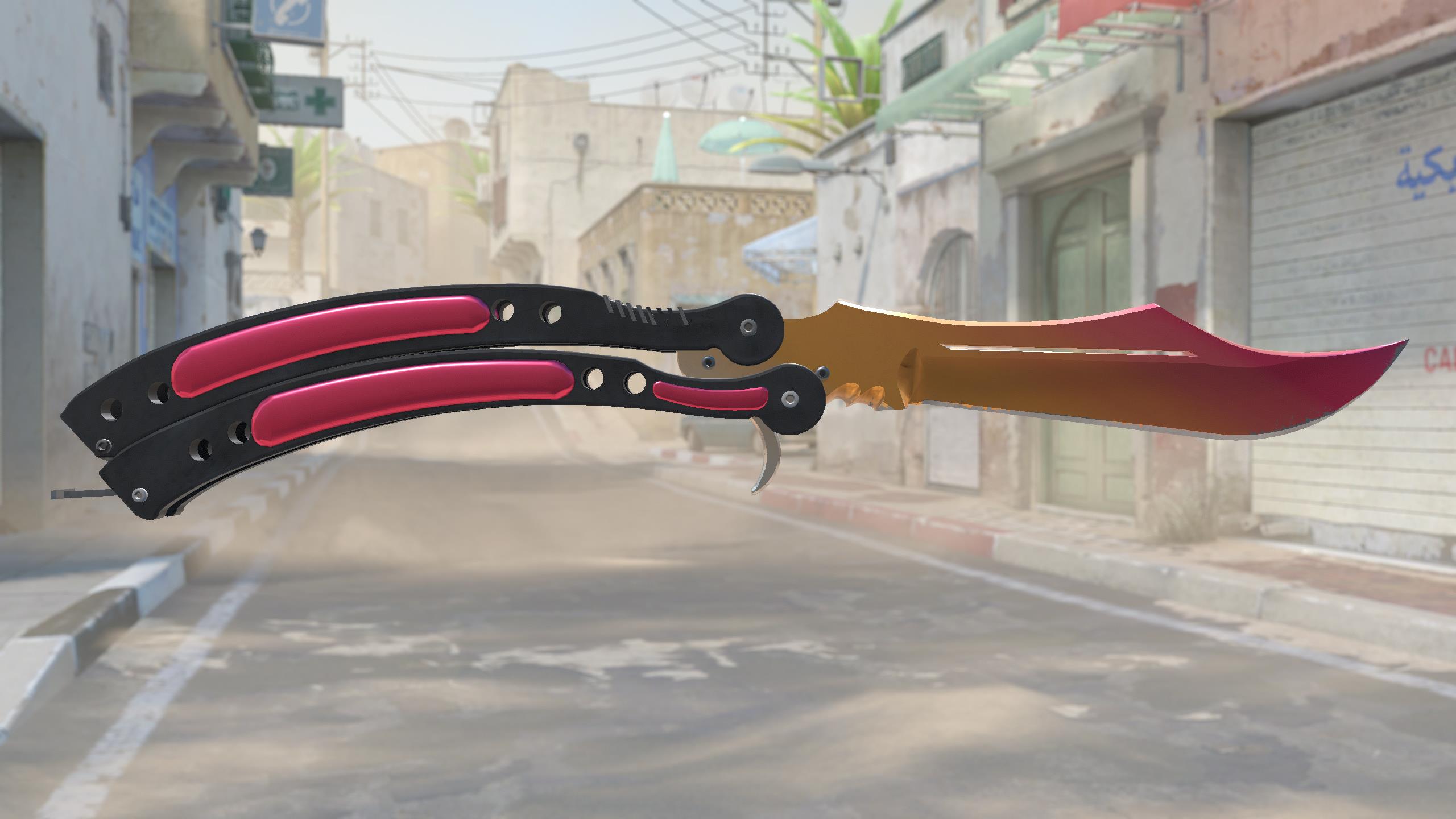 蝴蝶刀（★） | 渐变之色 (崭新出厂)