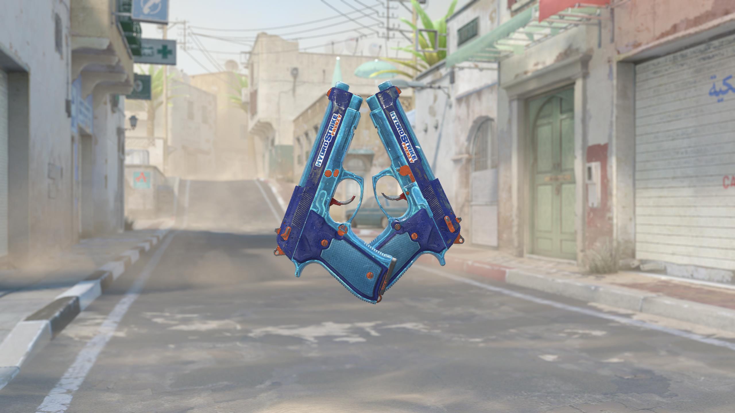 双持贝瑞塔 | 水枪冲击 (战痕累累)