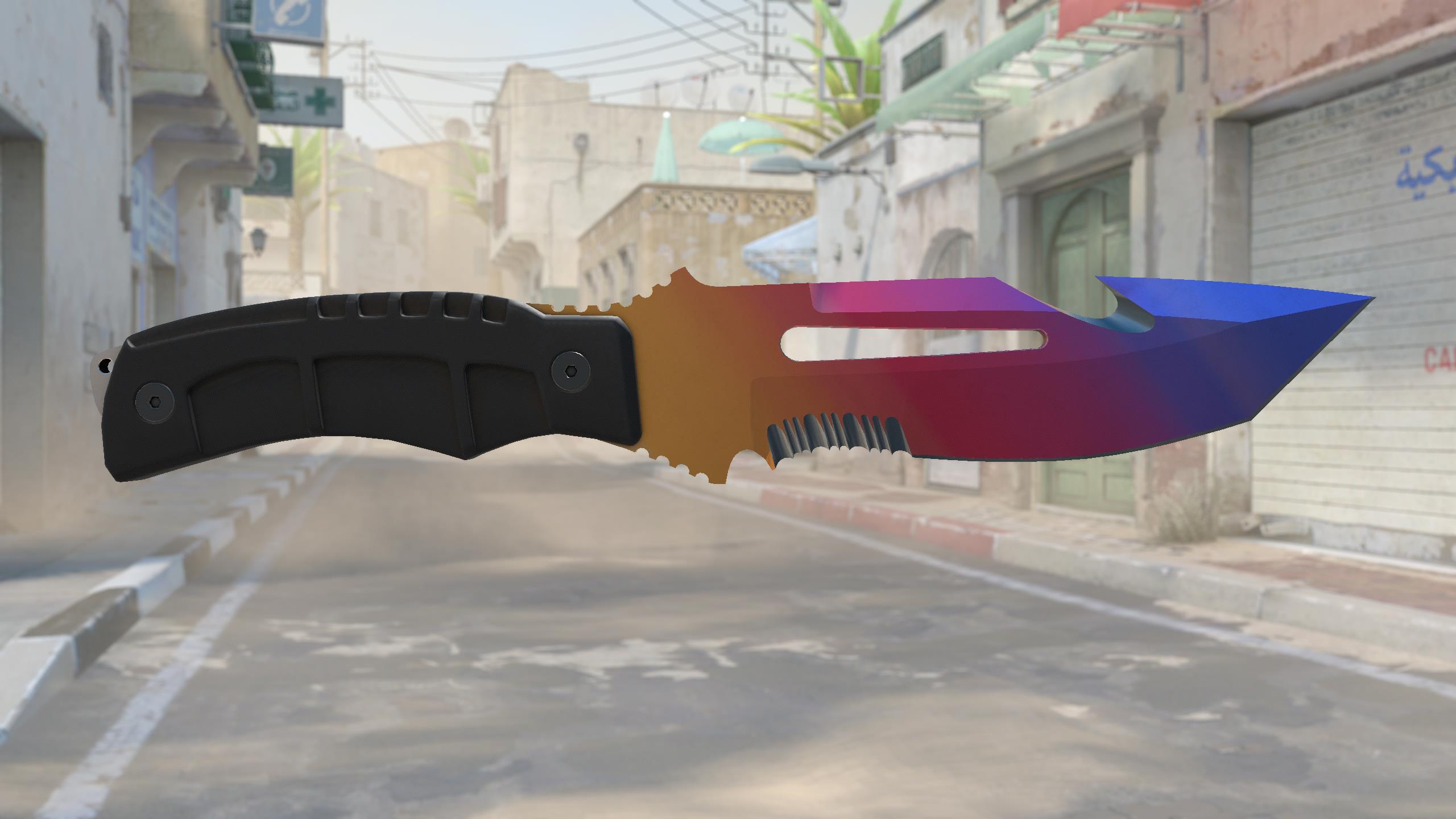 求生匕首（★） | 渐变之色 (略有磨损)